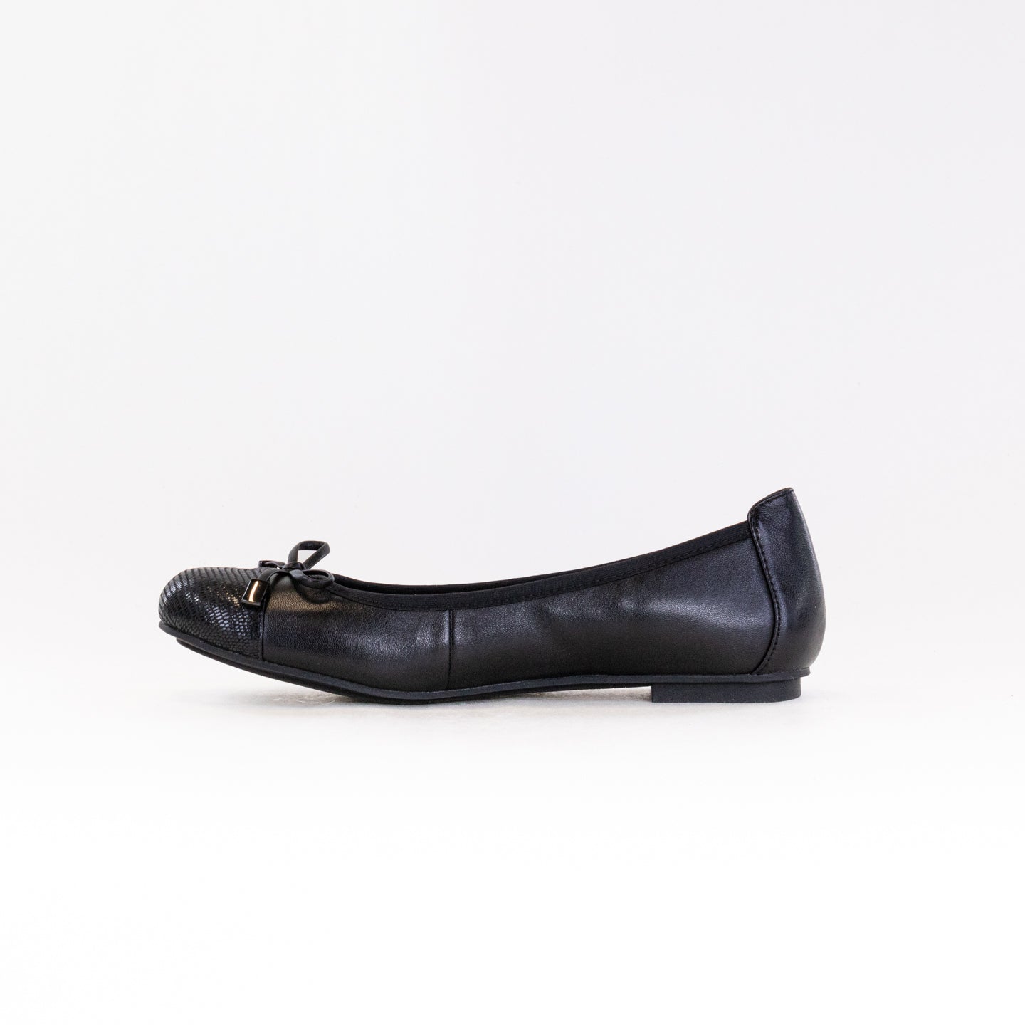 Women's Vionic Minna Classic Black Ballet Flats - Ideal for All - Day Wear and Walking