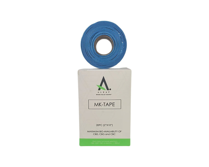 Advanced A.Leaf Broad - Spectrum CBD Kinesiology Muscle Tape for Optimal Performance and Faster Recovery
