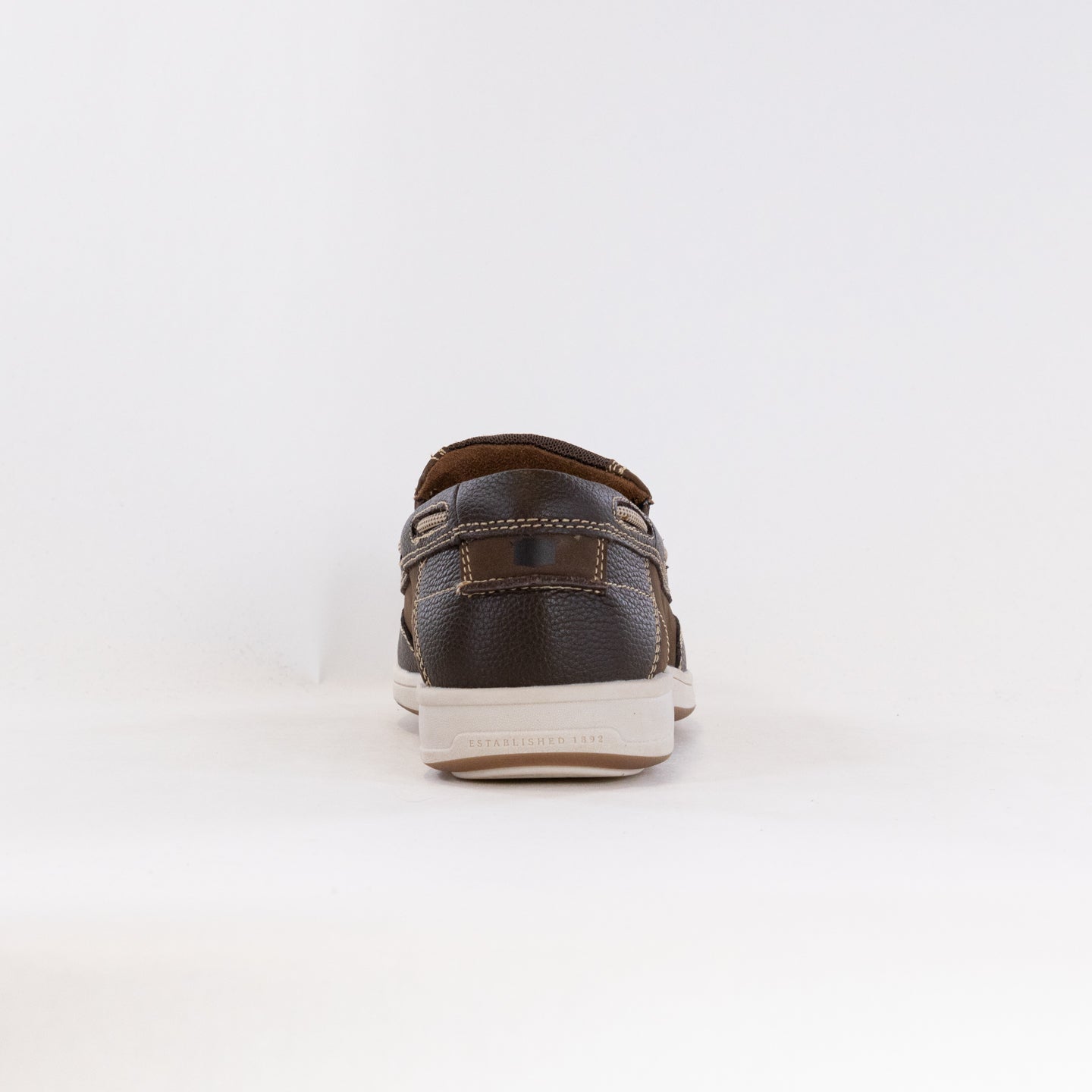 Men's Florsheim Brown Nubuck Lakeside Moc Toe Slip-On Shoes