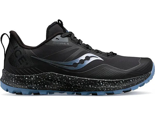 Saucony Women's Peregrine ICE + 3 Running Shoes - Black/Summit