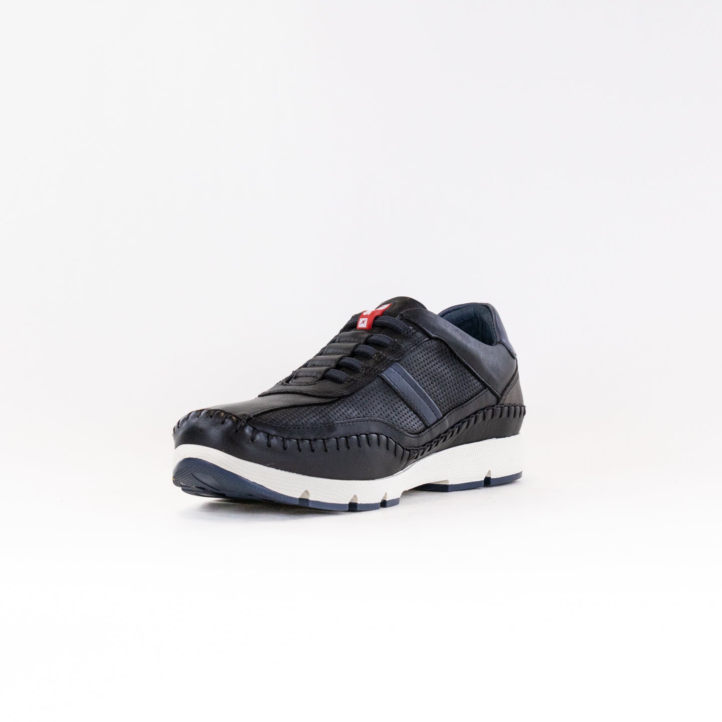 Pikolinos Men's Fuencarral M4U Black Leather Comfortable Casual Shoes