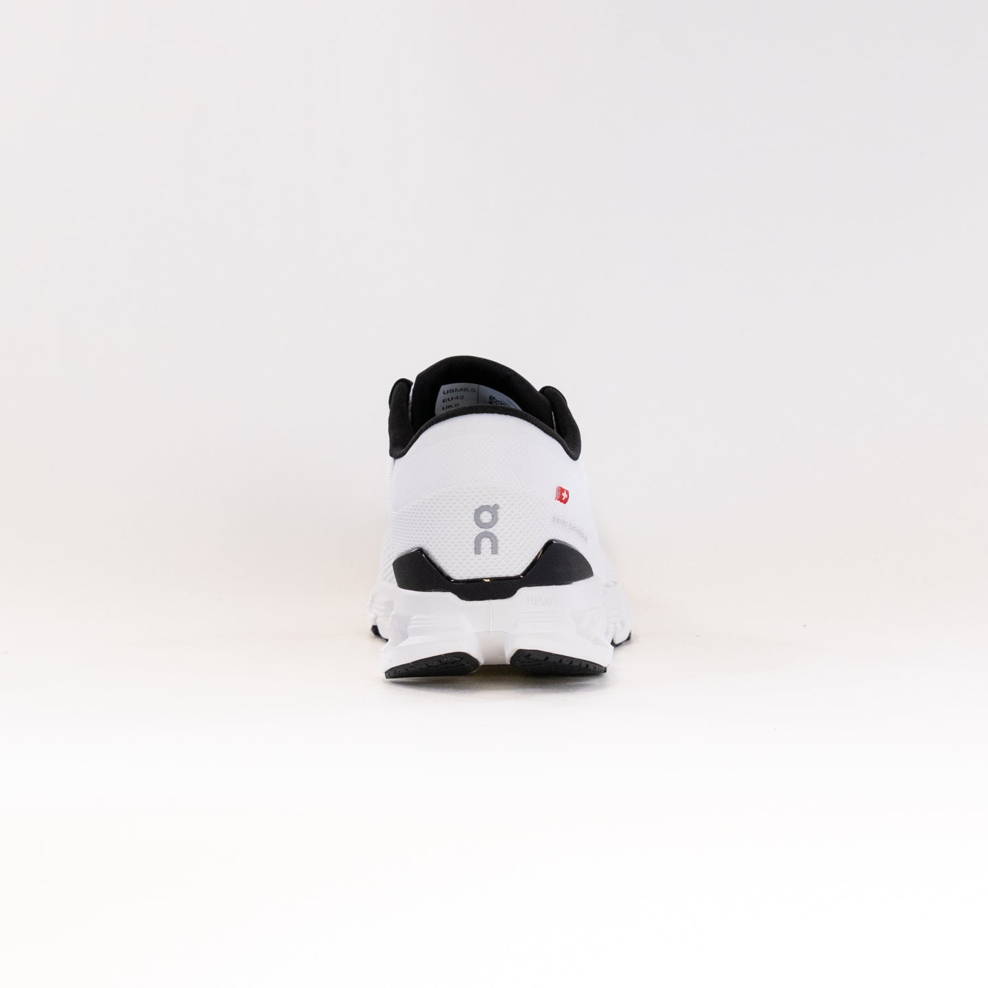 On Men's Cloud X 4 Training Shoes in Ivory and Black Color Scheme