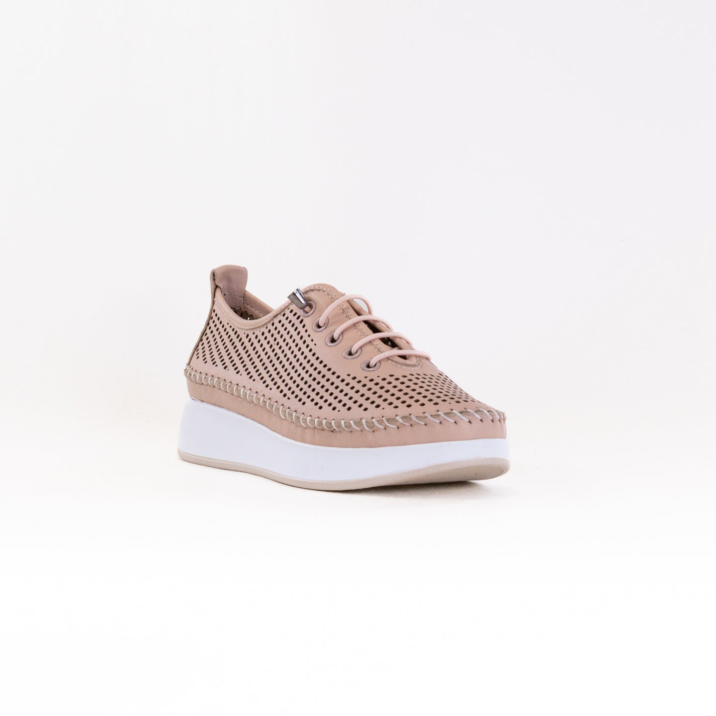 Spring Step Women's Eastwood Breathable Lace - Up Blush - Colored Casual Shoes