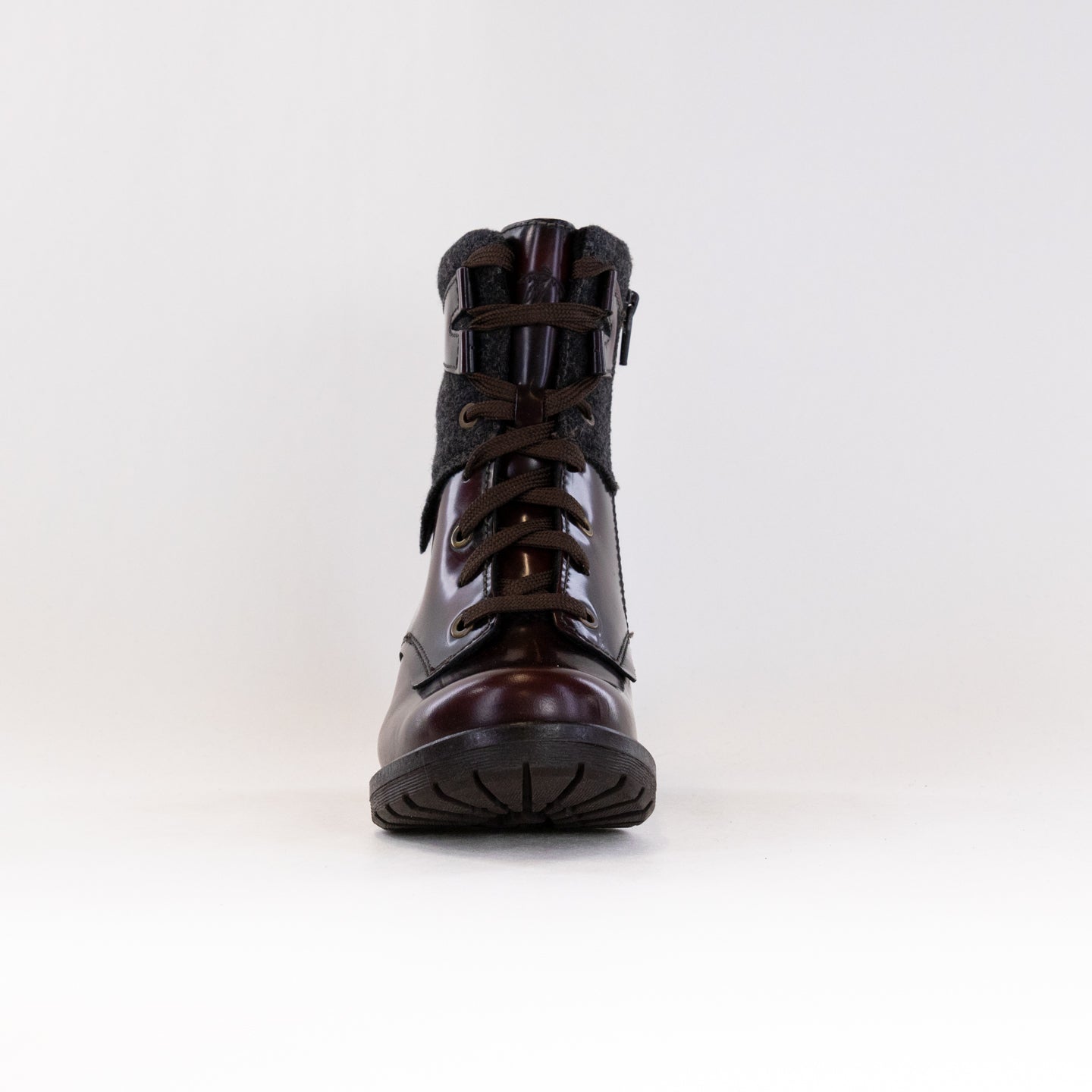 Women's Coffee Bean Dromedaris Kara Burel Stylish Short Padded Boots