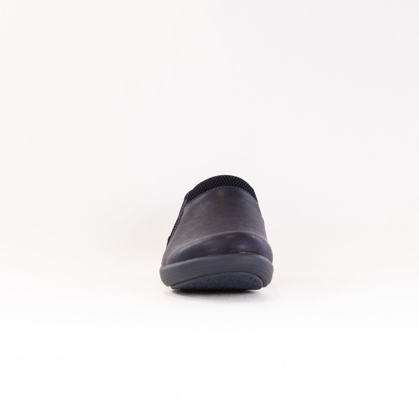 Women's Alegria Duette Slip-On Casual Vegan Shoes - Swirl Wind/Navy Color Scheme