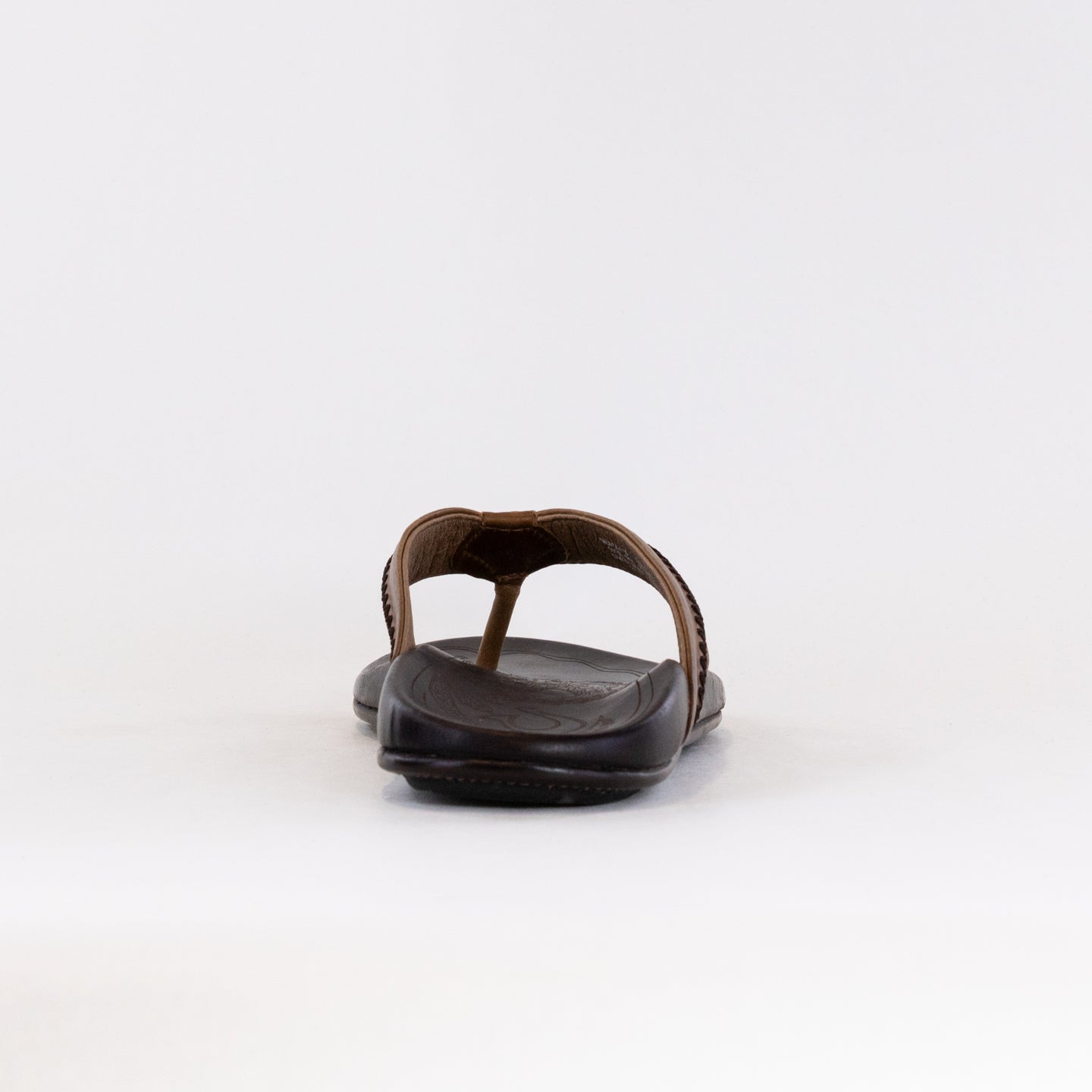 Olukai Men's Mea Ola Sandals in Tan and Dark Java Colors
