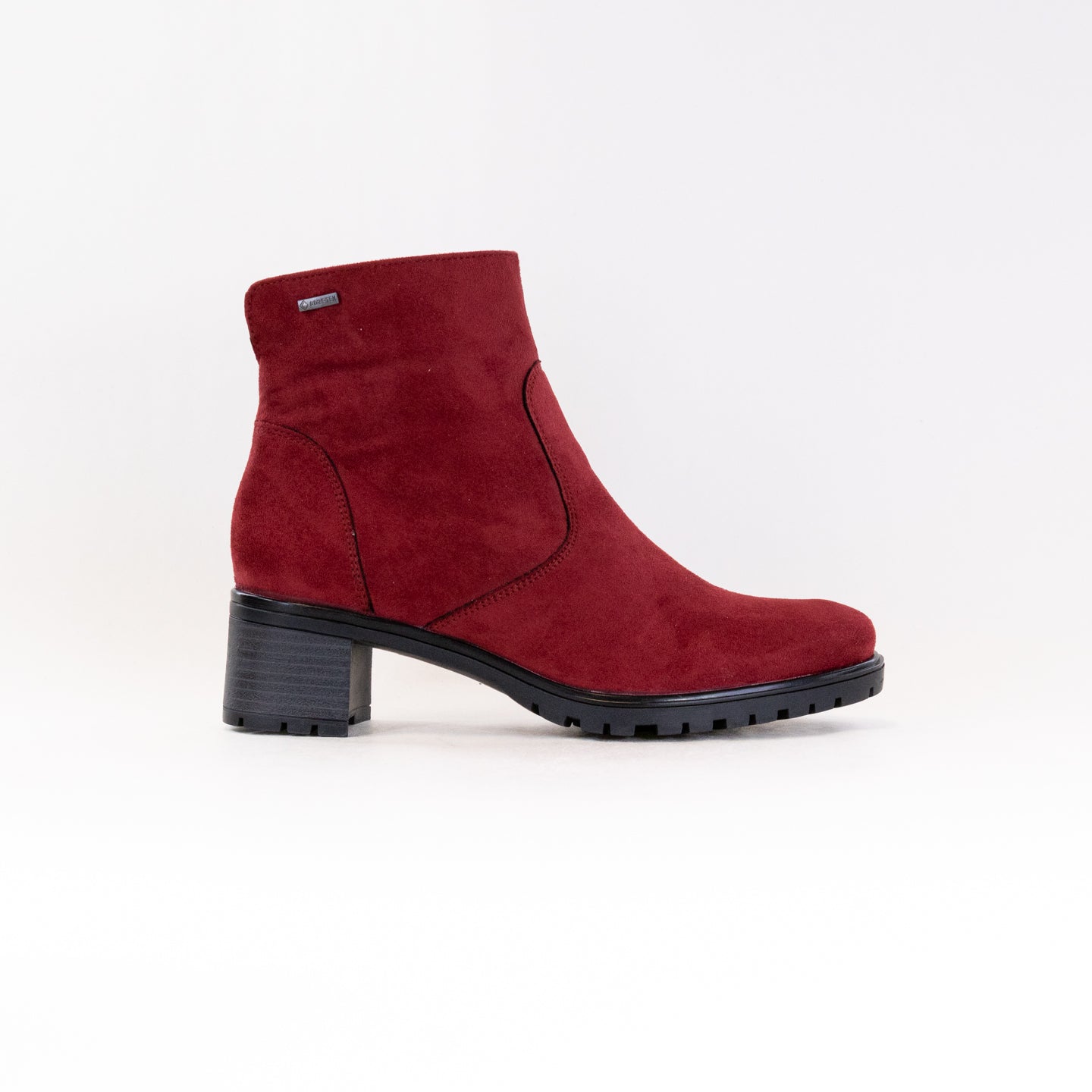 Red Women's Ara Roselle GORE-TEX® Inside Zip 35mm Chunky Heel Ankle Boot