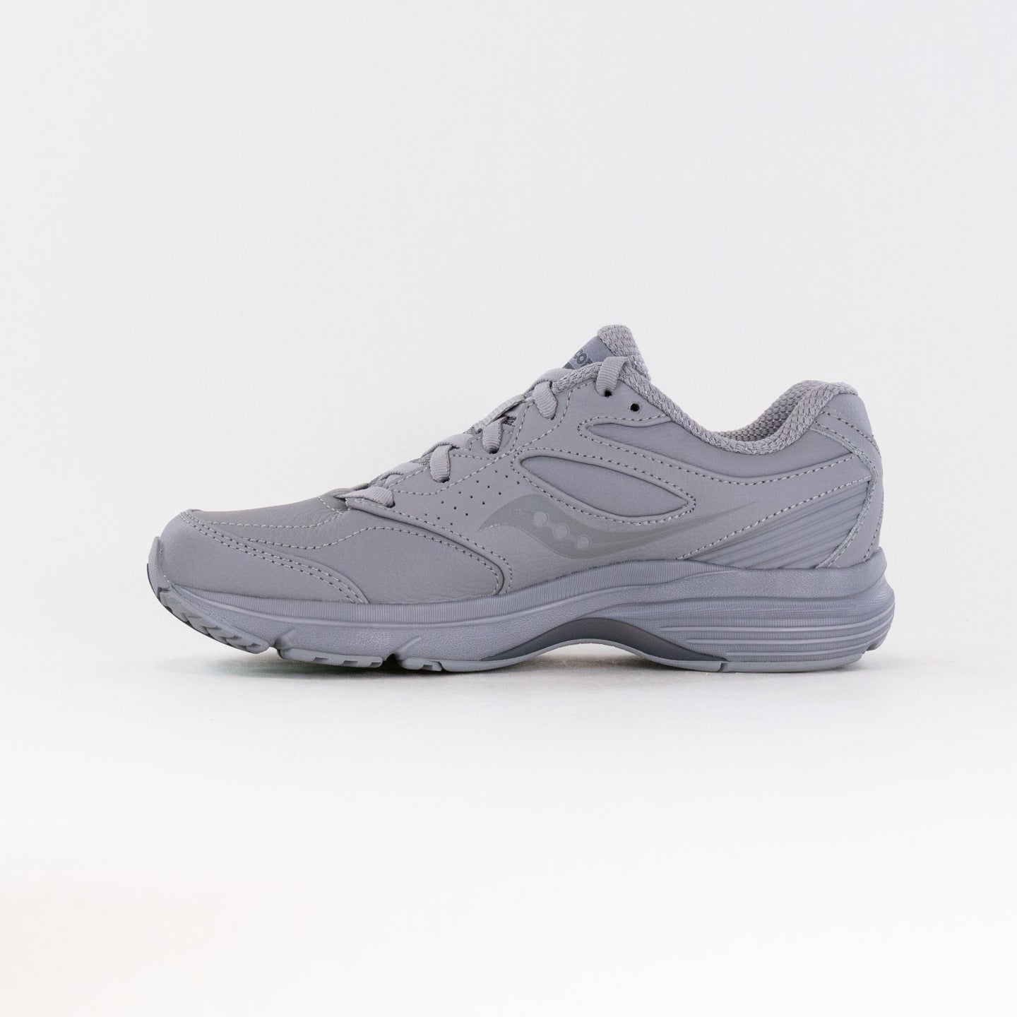 Saucony Women's Wide Grey Integrity Walker V3 Walking Shoes