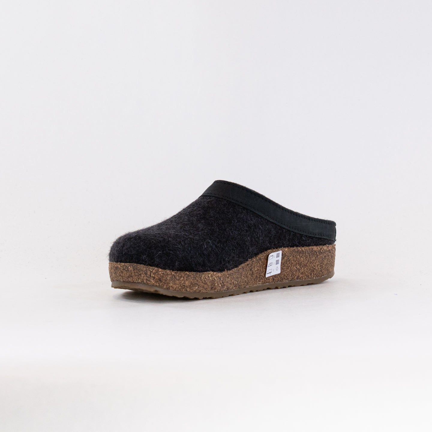 Haflinger Unisex GZL Clogs in Charcoal - Premium Comfort and Casual Style