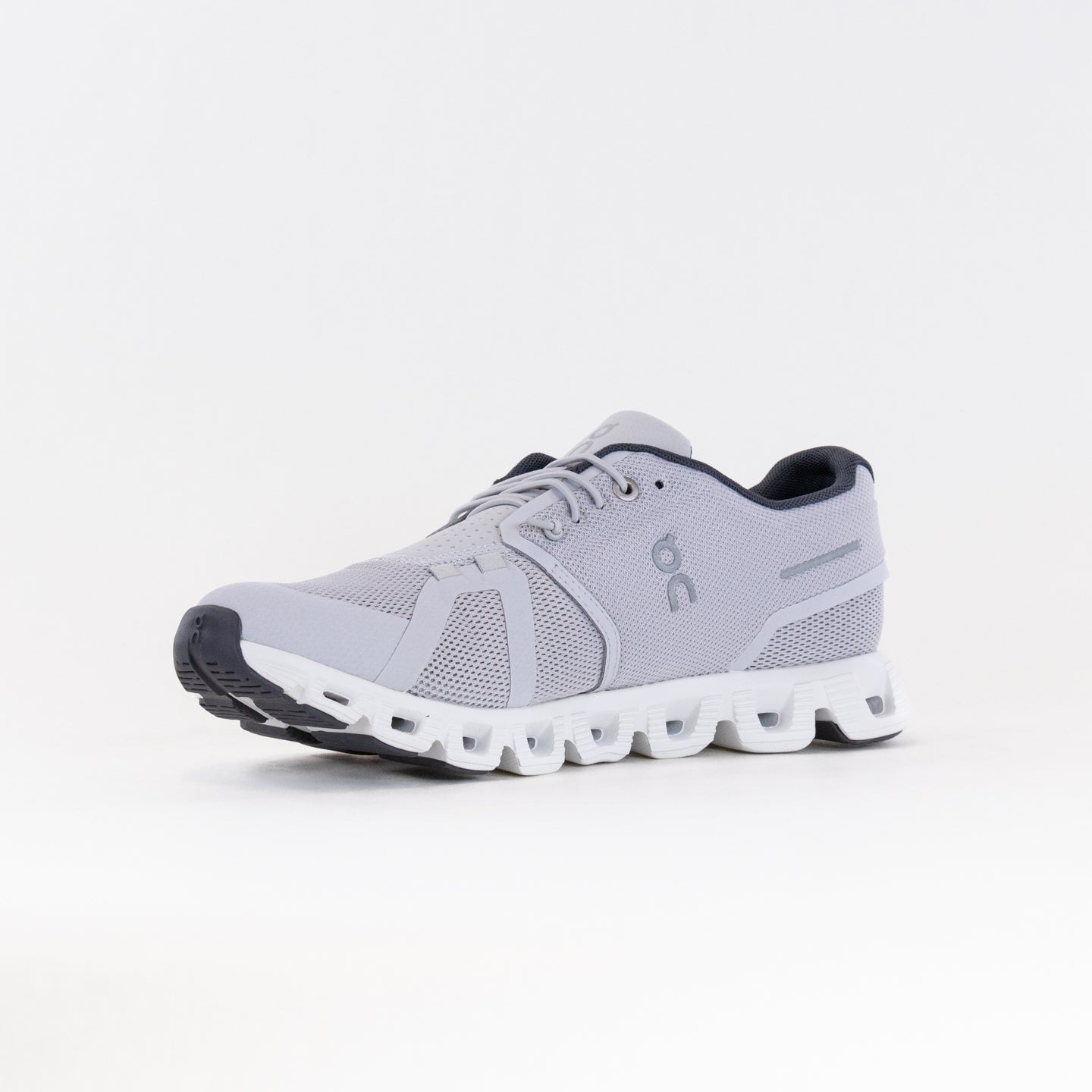 Men's On Cloud 5 Running Shoes in Glacier/White Color Scheme