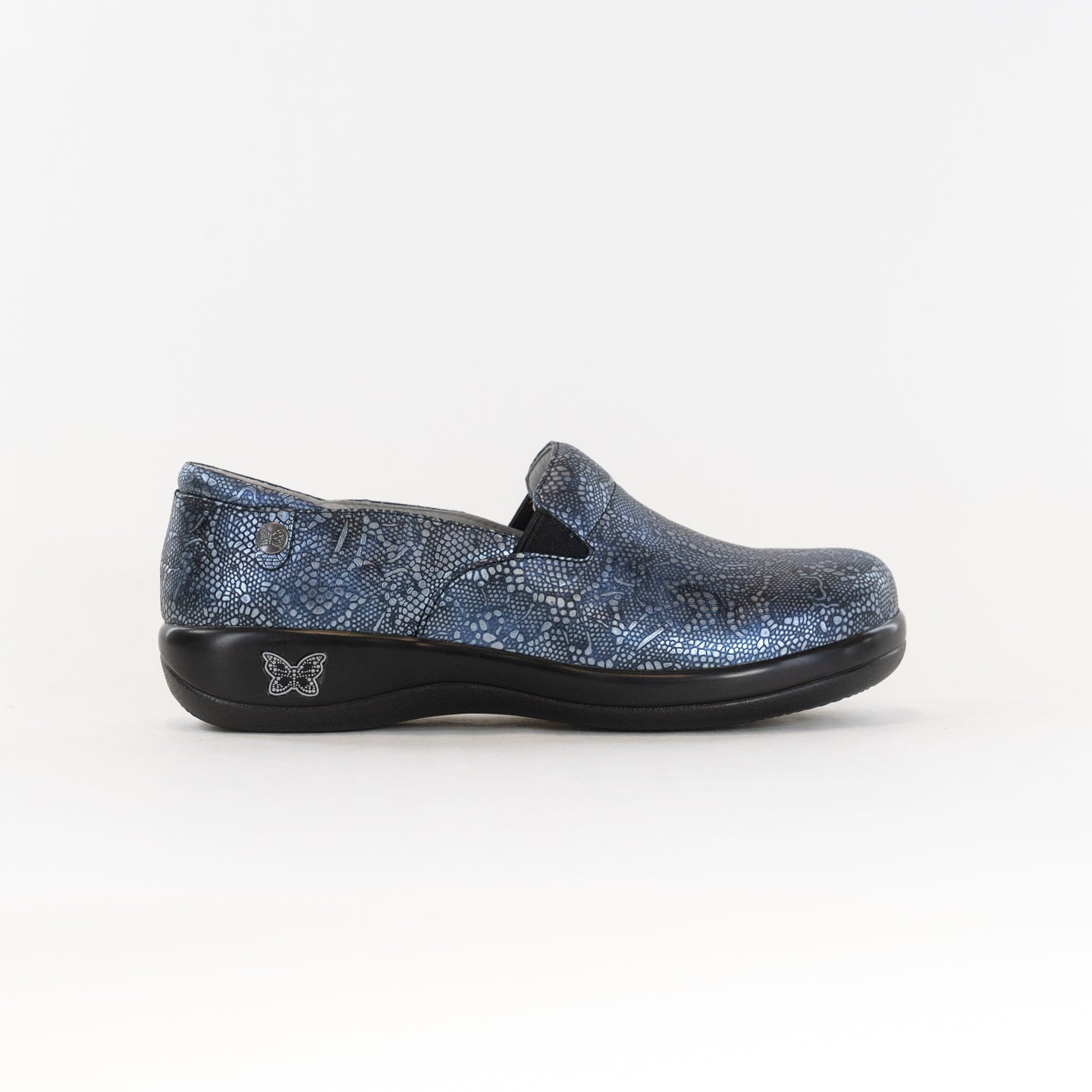Women's Alegria Keli Pewter Lace Slip - On Shoes