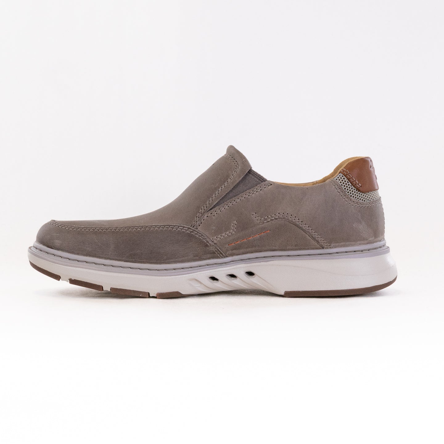 Clarks Men's Un Briley Step Light Grey Comfortable Casual Shoes