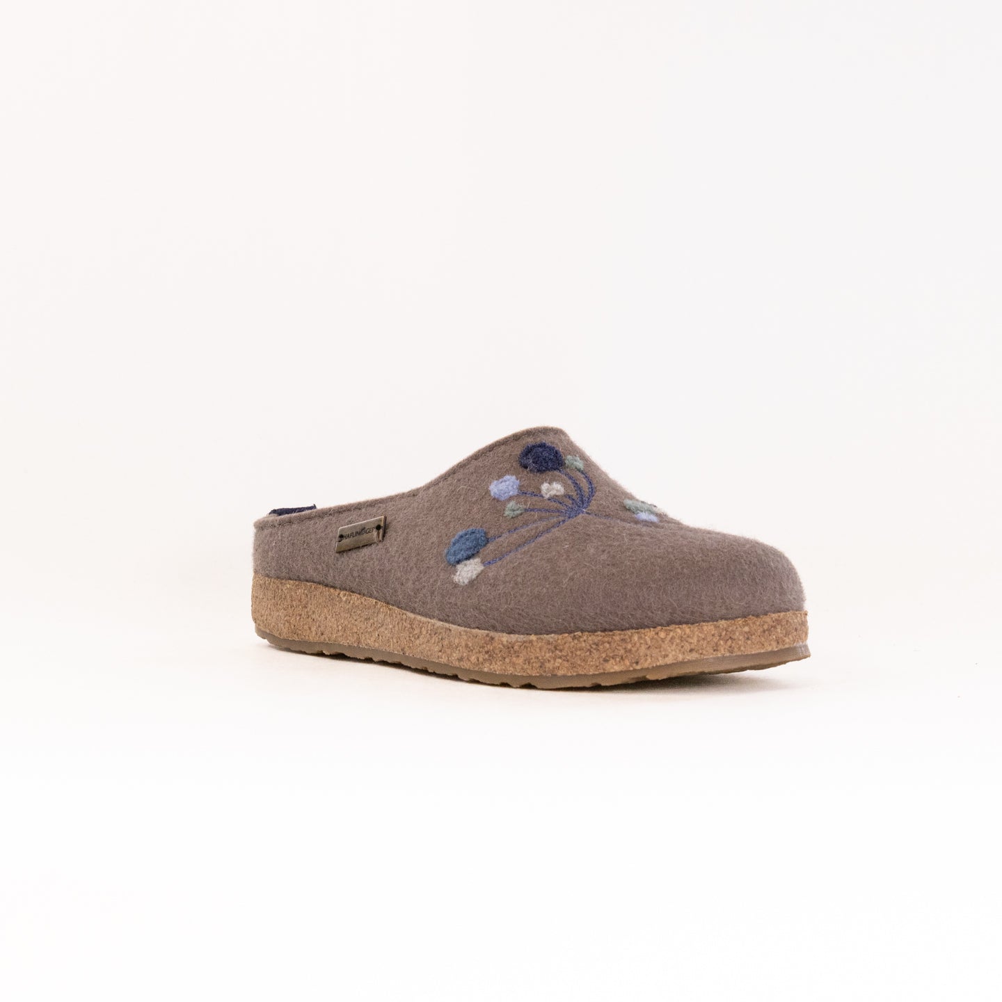 Haflinger Women's Amaya Clogs in Truffle - Breathable and Cozy