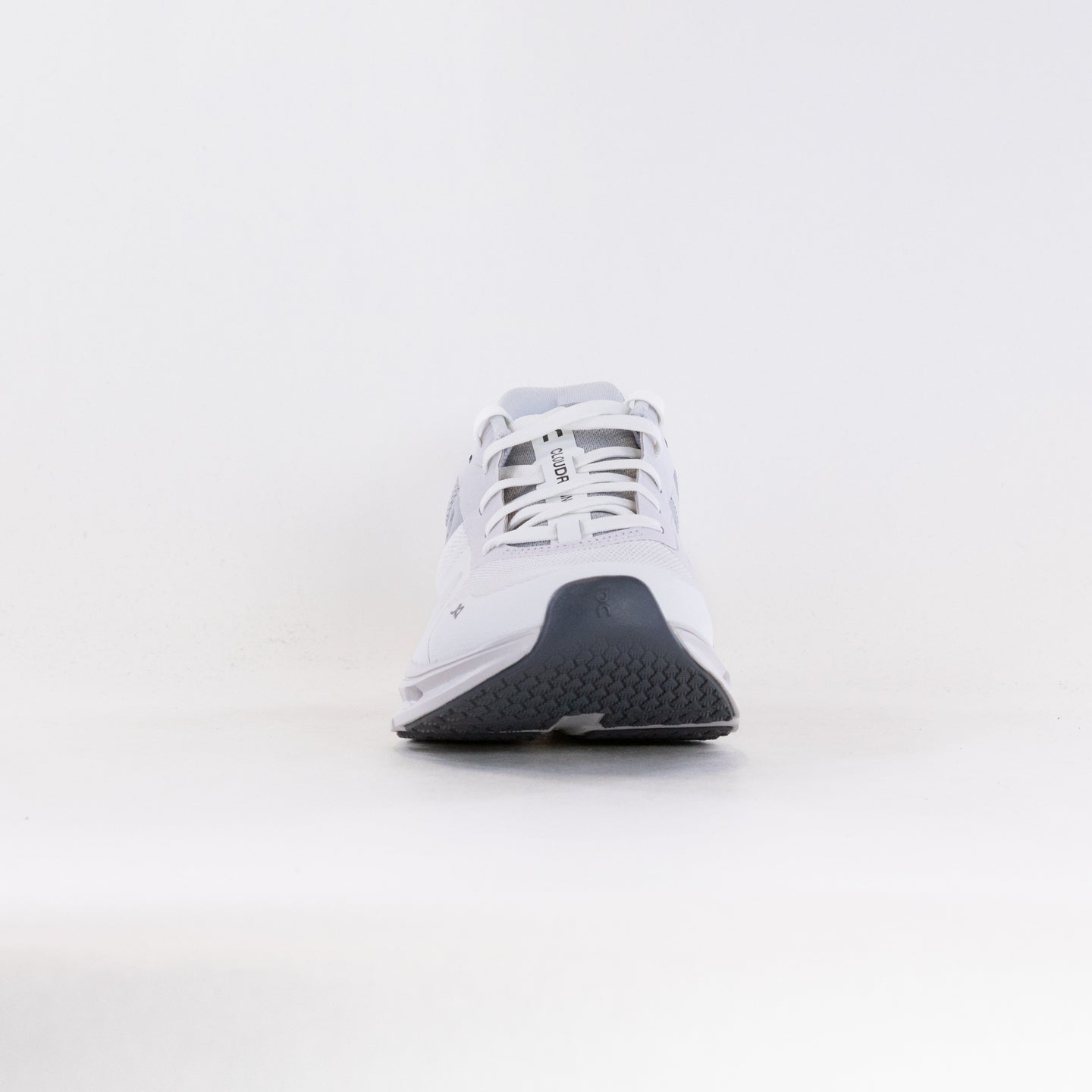 On Women's Wide-Fit Cloudrunner Running Shoes in White/Frost