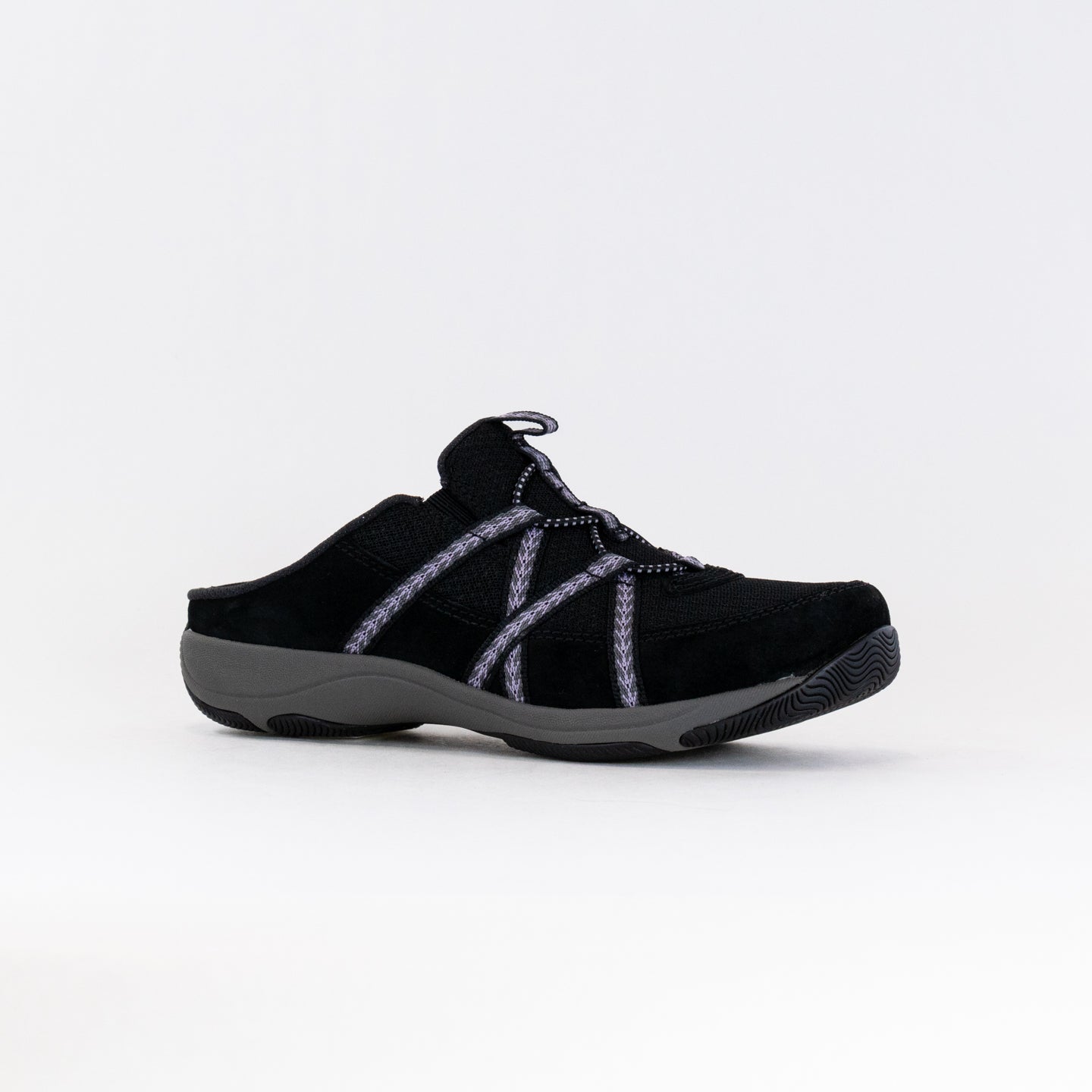Dansko Women's Black Suede Hayleigh Lightweight Open - Back Sneakers