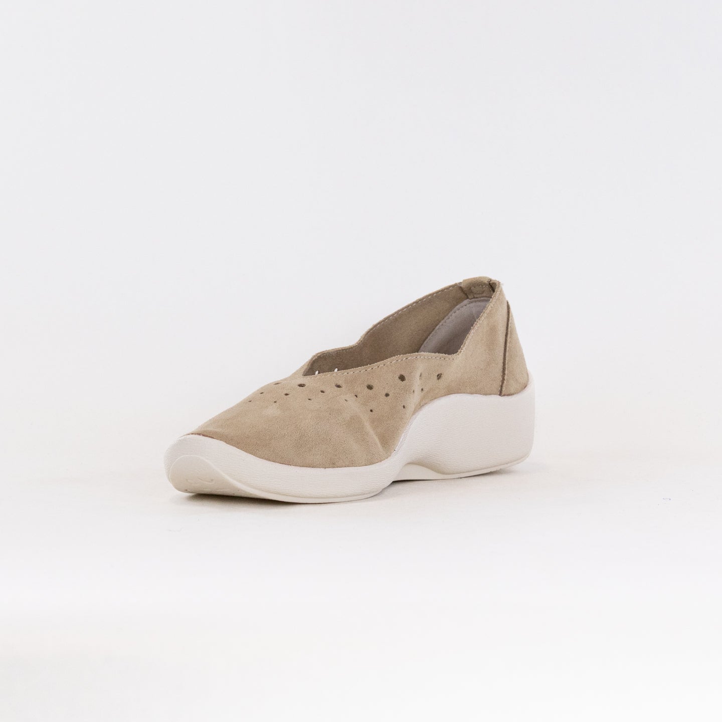 Arcopedico Women's Cezanne Taupe Lightweight Comfortable Slip-on Shoes