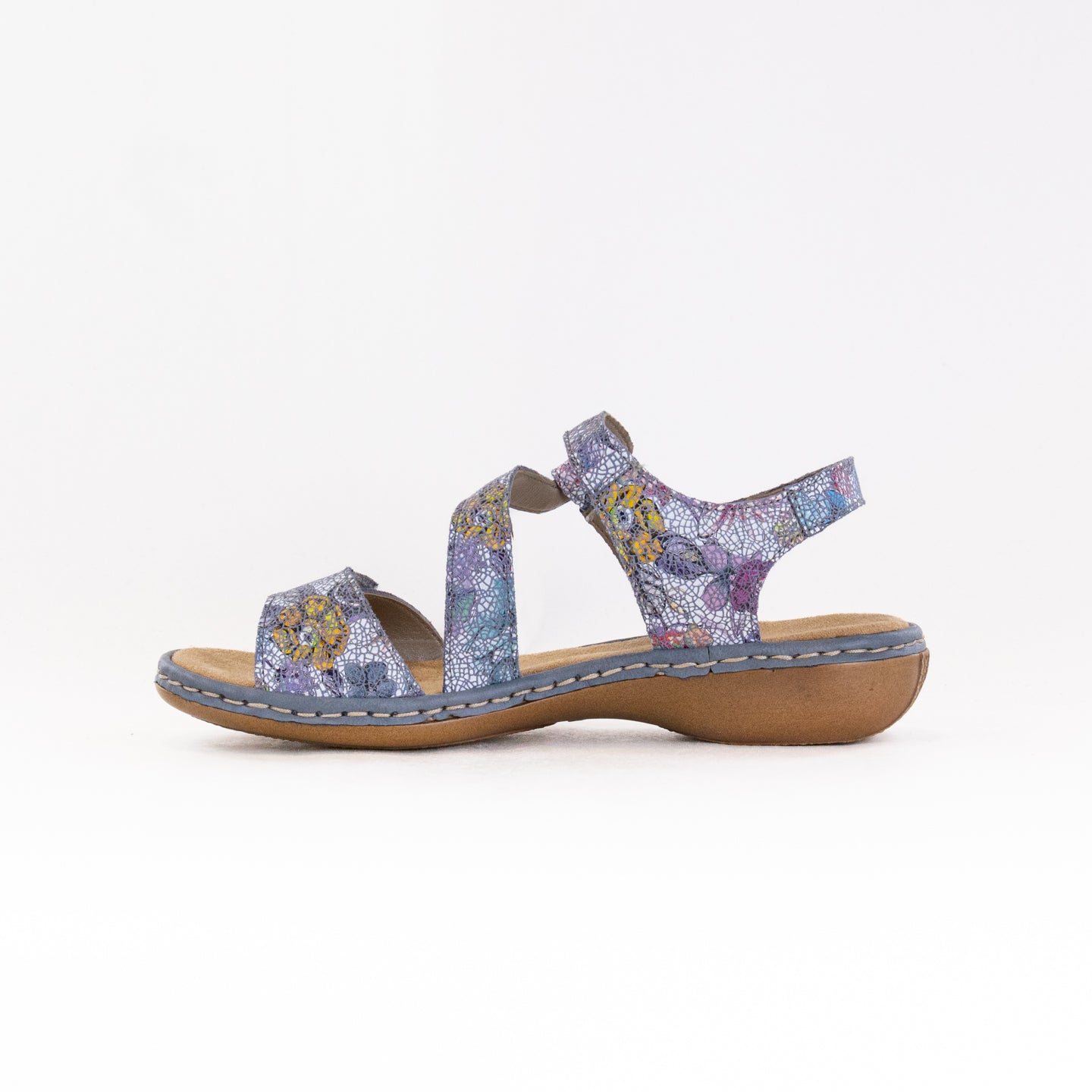 Rieker Women's Regina C7 Adria Multi - Adjustable Leather Sandals