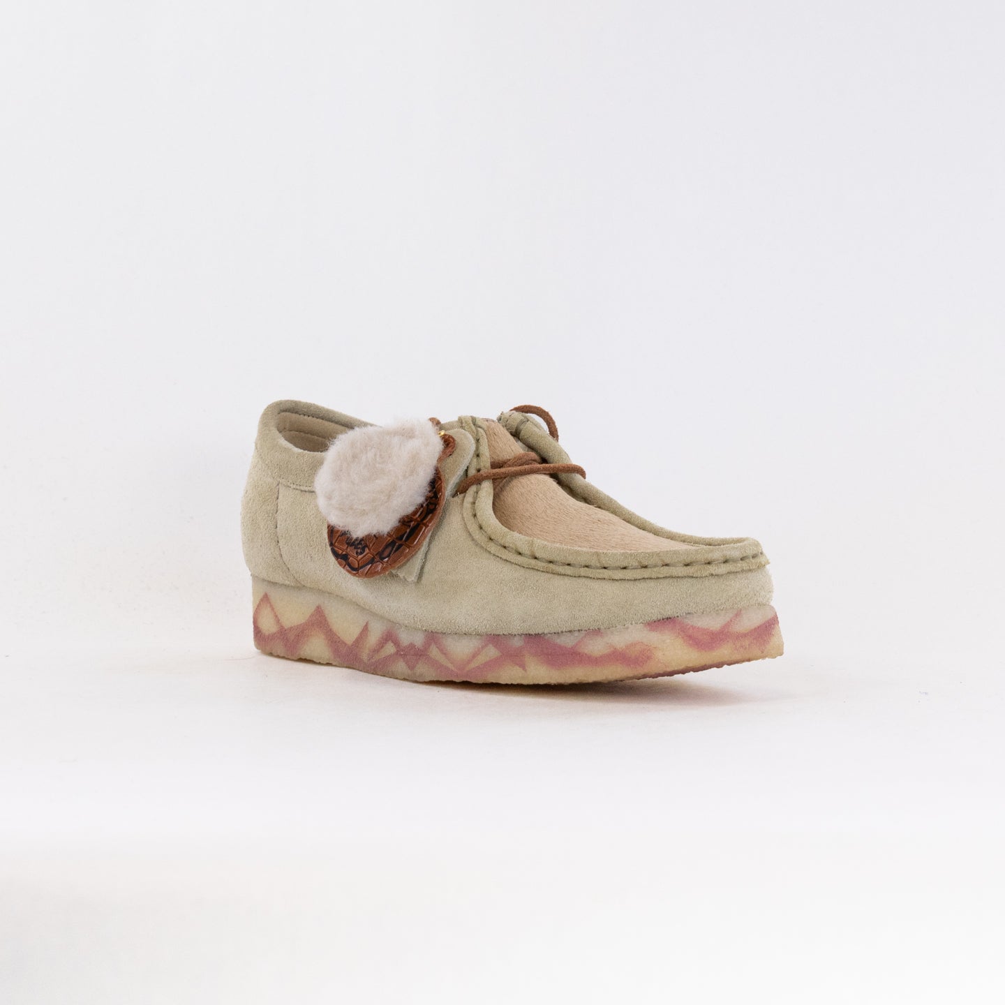 Clarks Originals Women's Wallabee Casual Shoes - Maple Combi Colorway