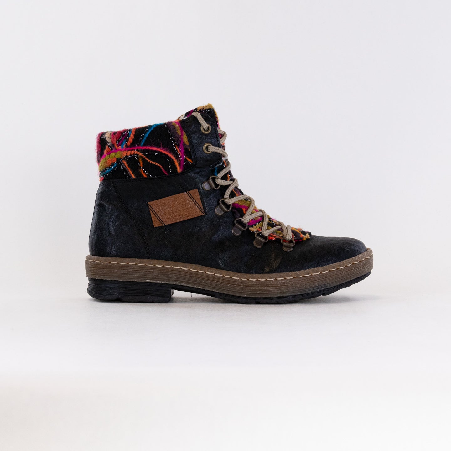 Stylish Rieker Z6743 Felicitas Women's Black Boots with Comfort Features