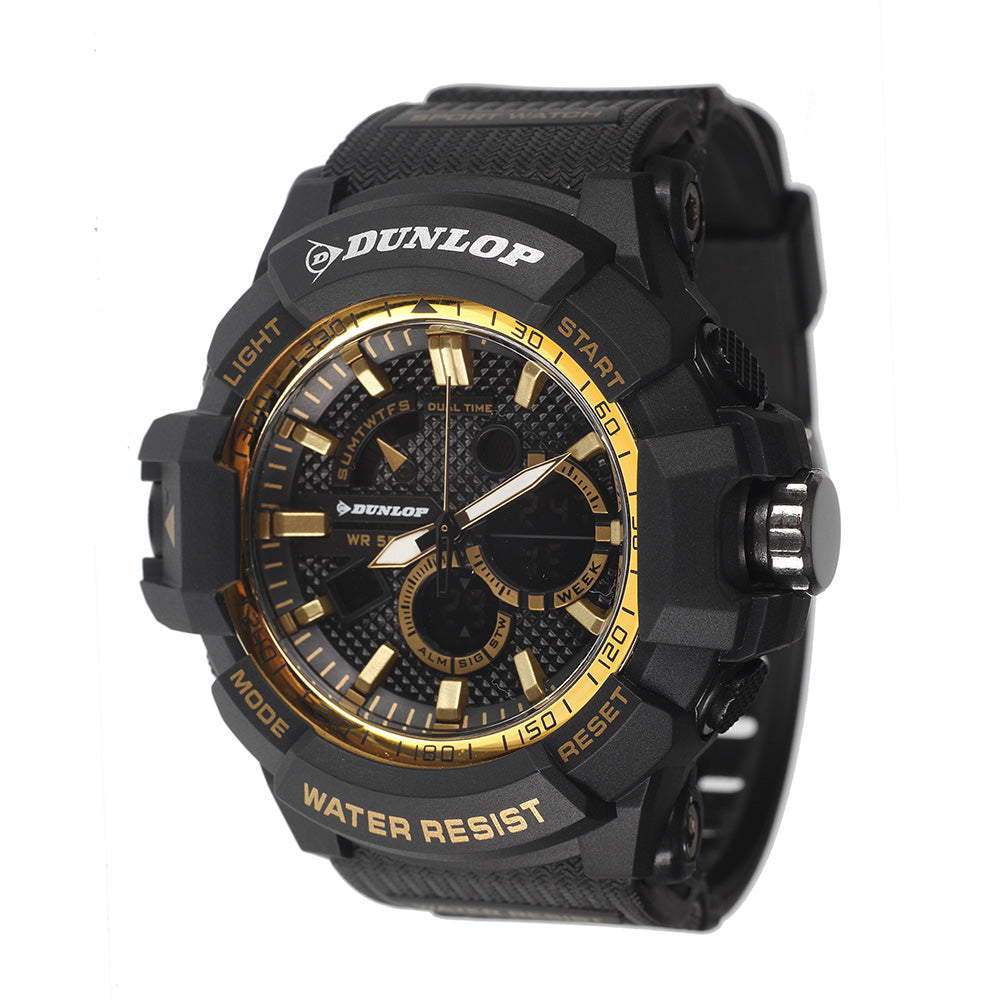 Dunlop DUN295-G01 Stylish Multi-Function Sports Watch for Active Life