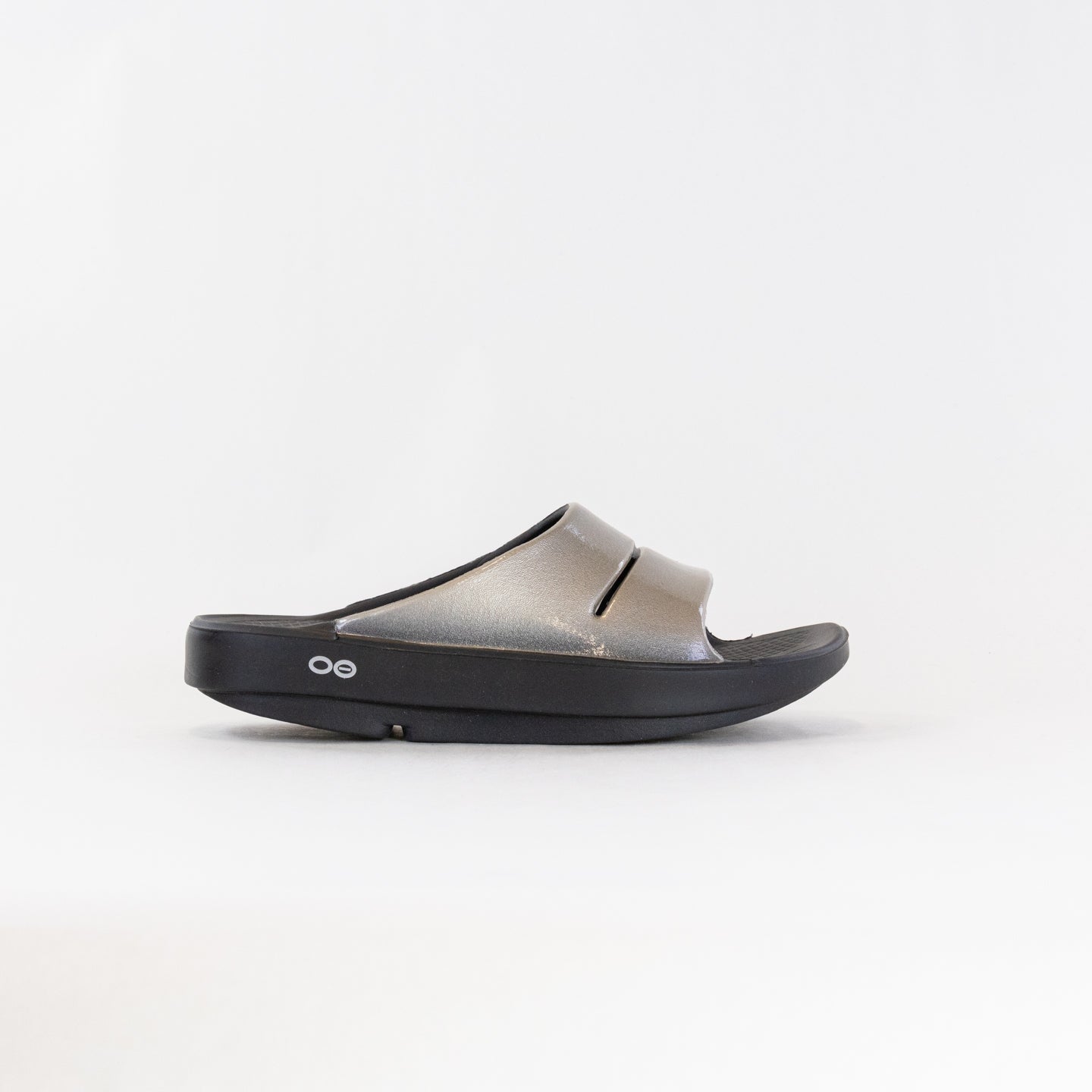 OOFOS Women's OOahh Luxe Slide Sandals in Latte Color - Premium Comfort Footwear