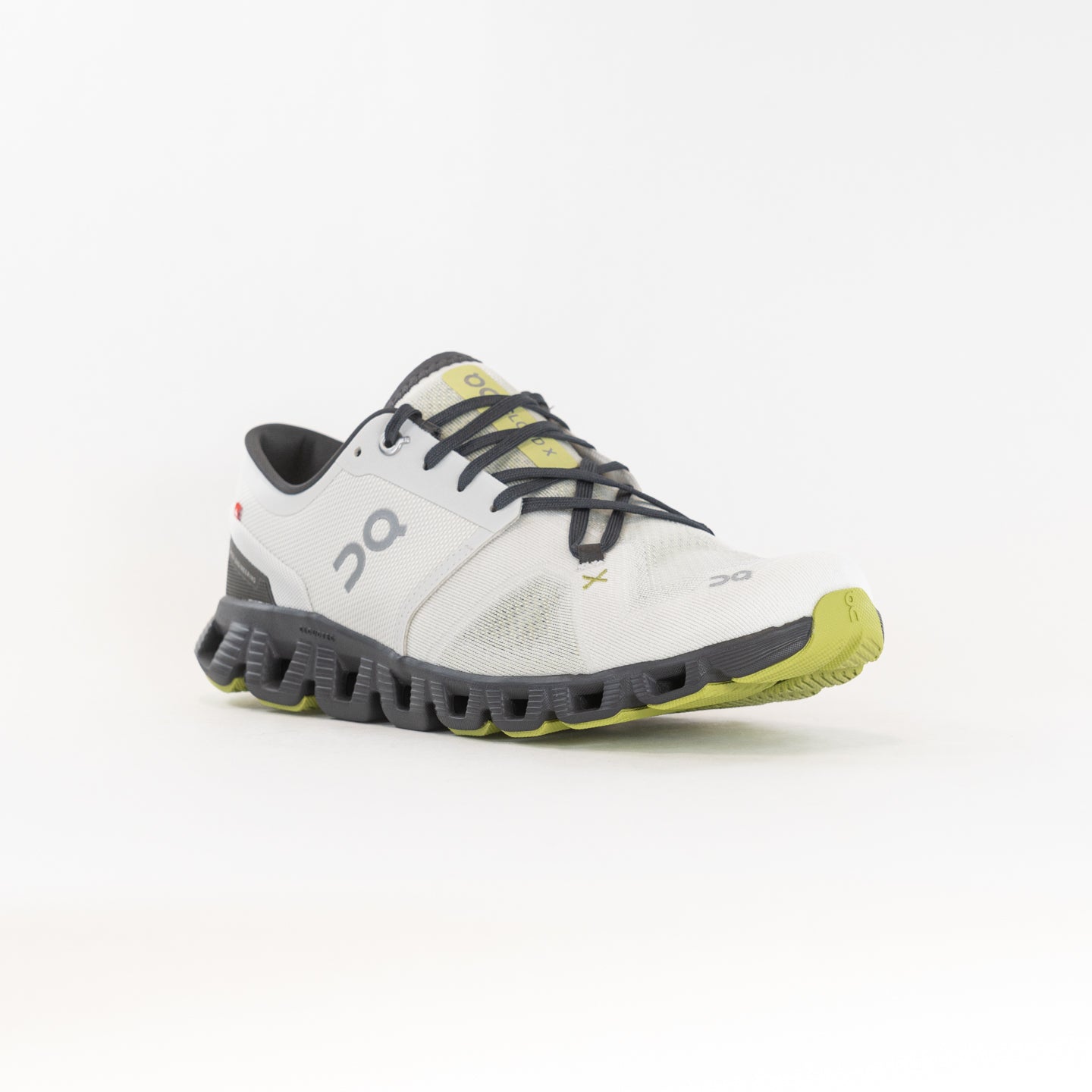 On Men's Cloud X 3 Running Shoes in Ice Eclipse Color