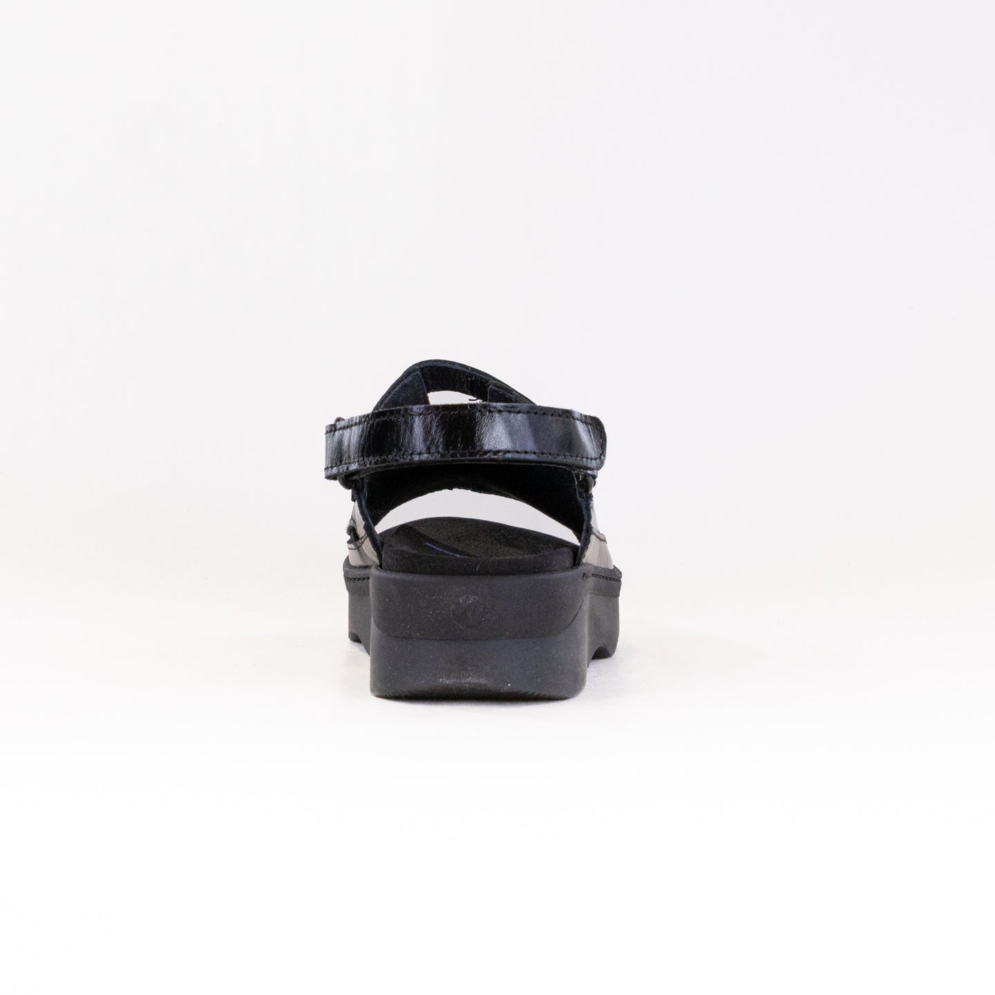 Wolky Women's Black Laprida Sandals - Ideal Footwear for Moderate Weather