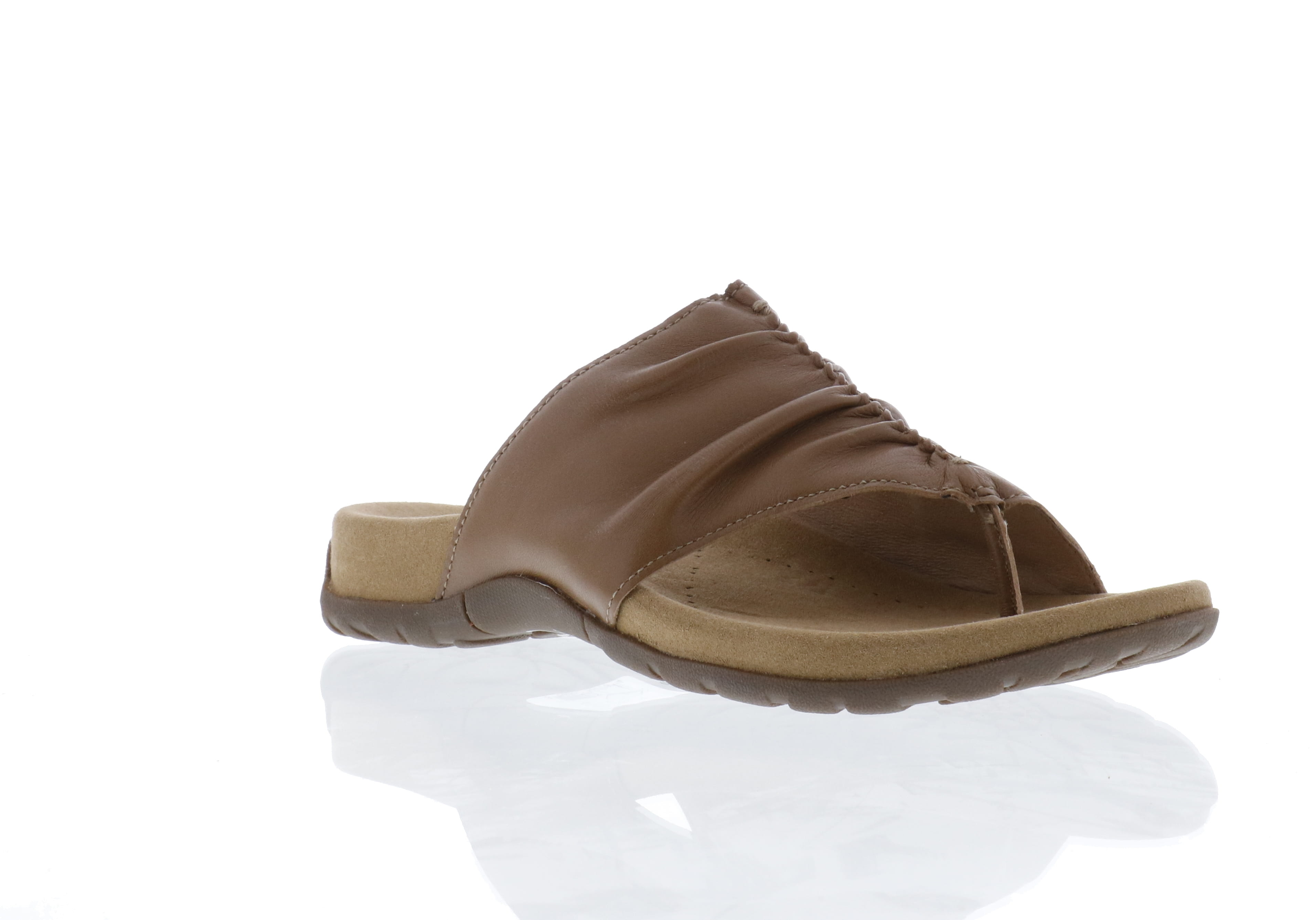 Taos Women's Tan Leather Gift 2 Sandals - A Luxurious Footwear Option