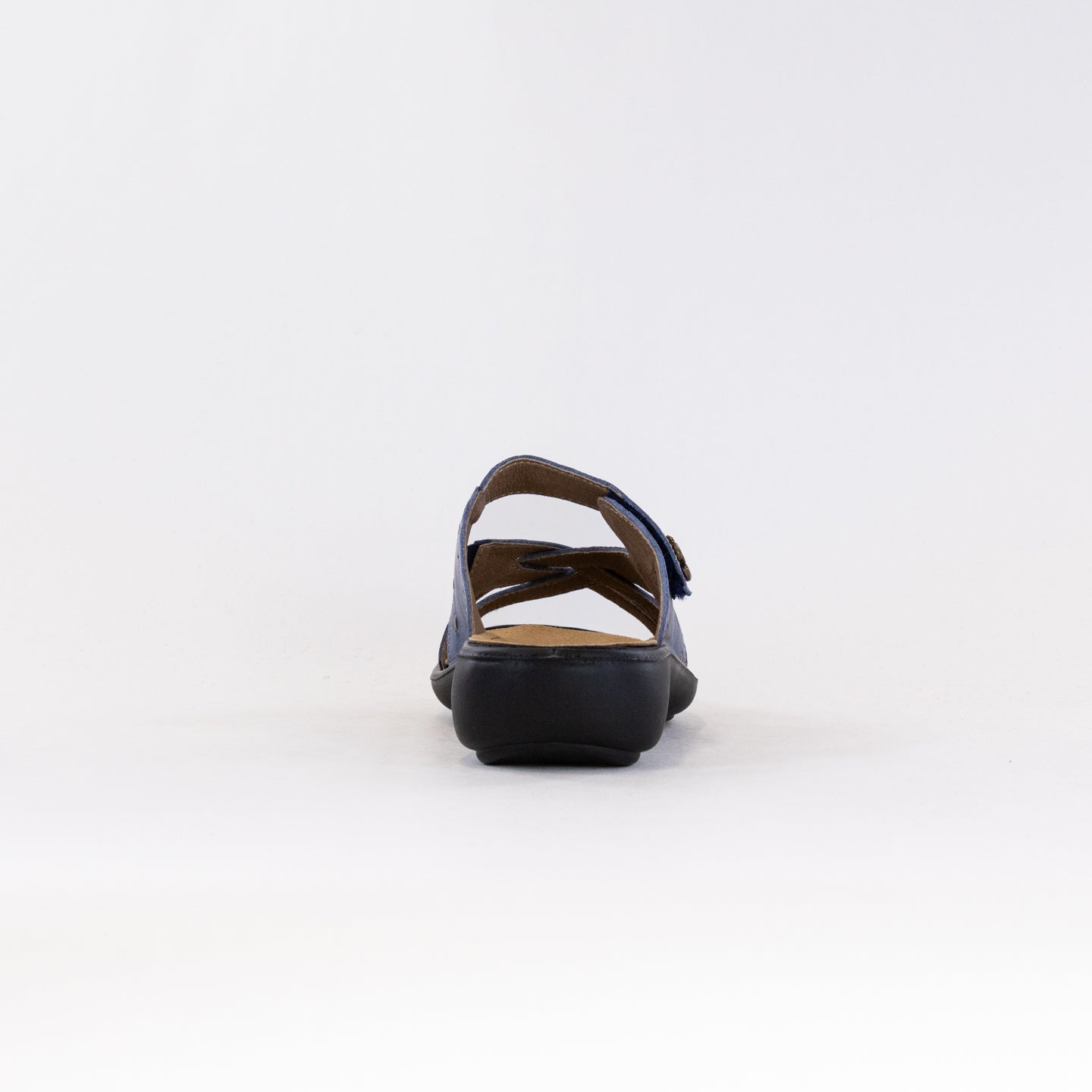 Women's Dark Blue Romika Ibiza 99 Stylish Slide Sandals