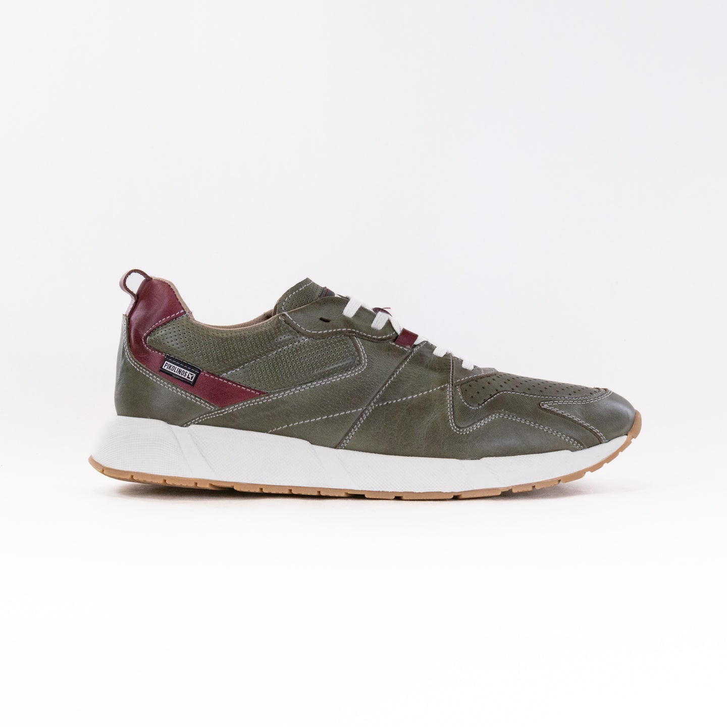 Pikolinos Men's M6P - 6322 Pickled Calfskin Leather Sneakers