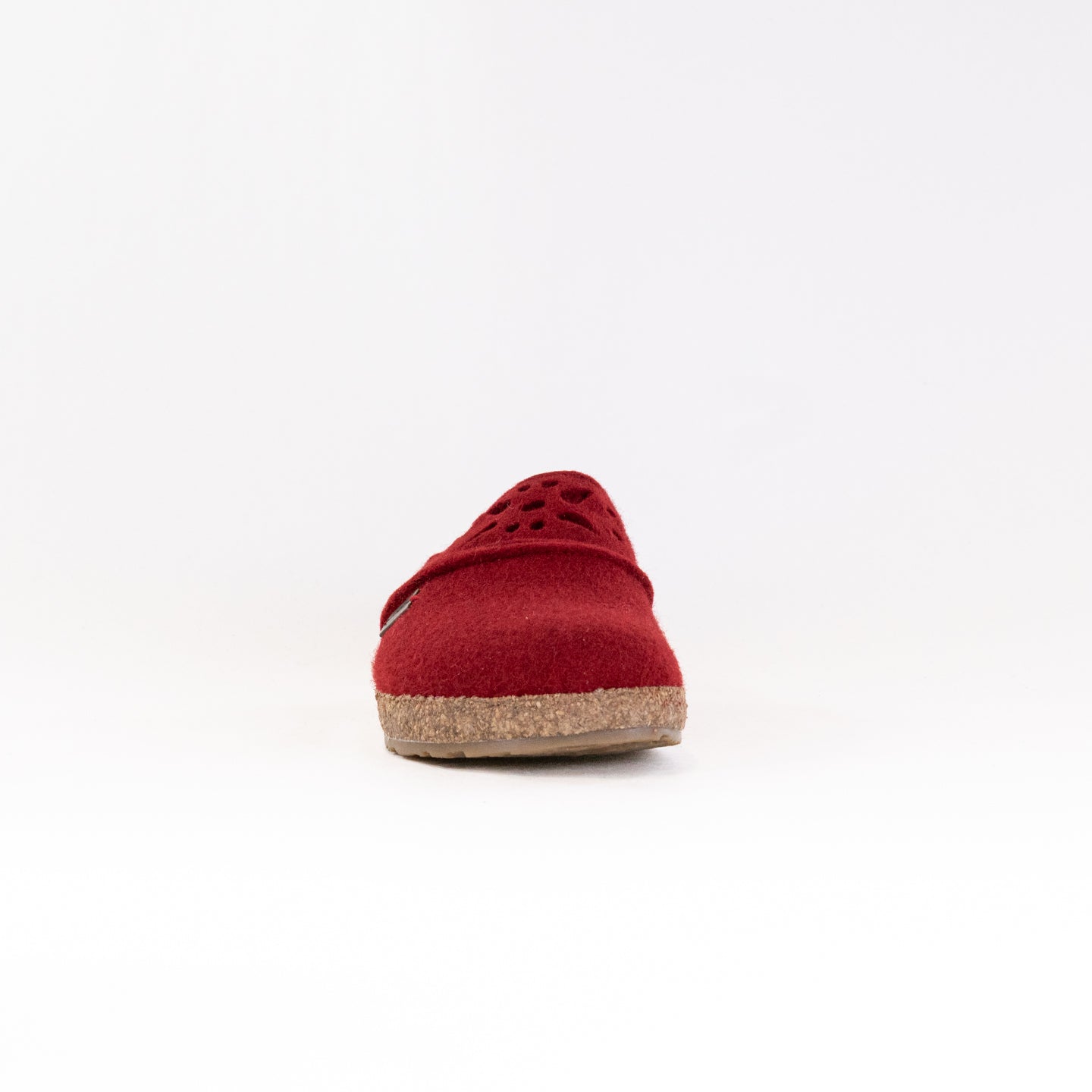 Haflinger Women's Lacey Clogs in Chili Color - Premium Comfort and Style