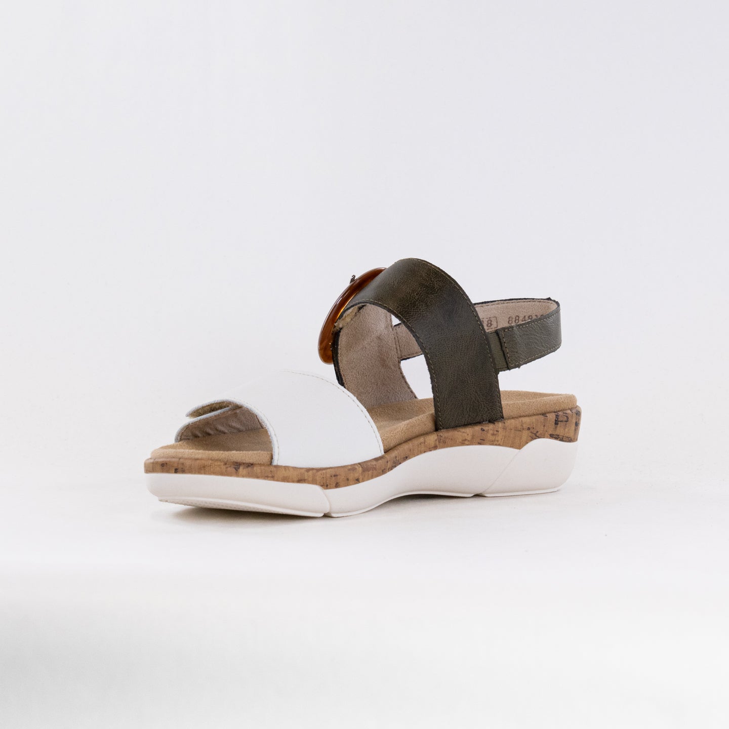 Stylish Green Remonte Jocelyn R6853 Women's Strap Sandals