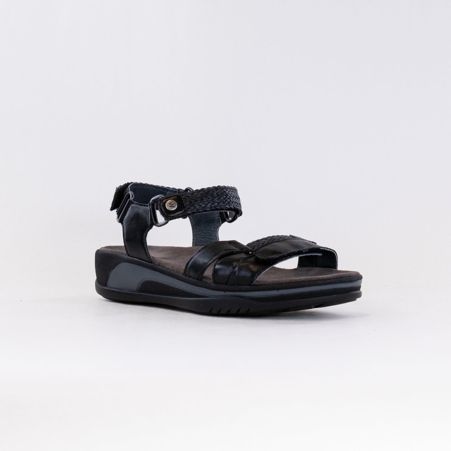 Women's Wolky Acula Black Sandals - Comfortable & Adjustable