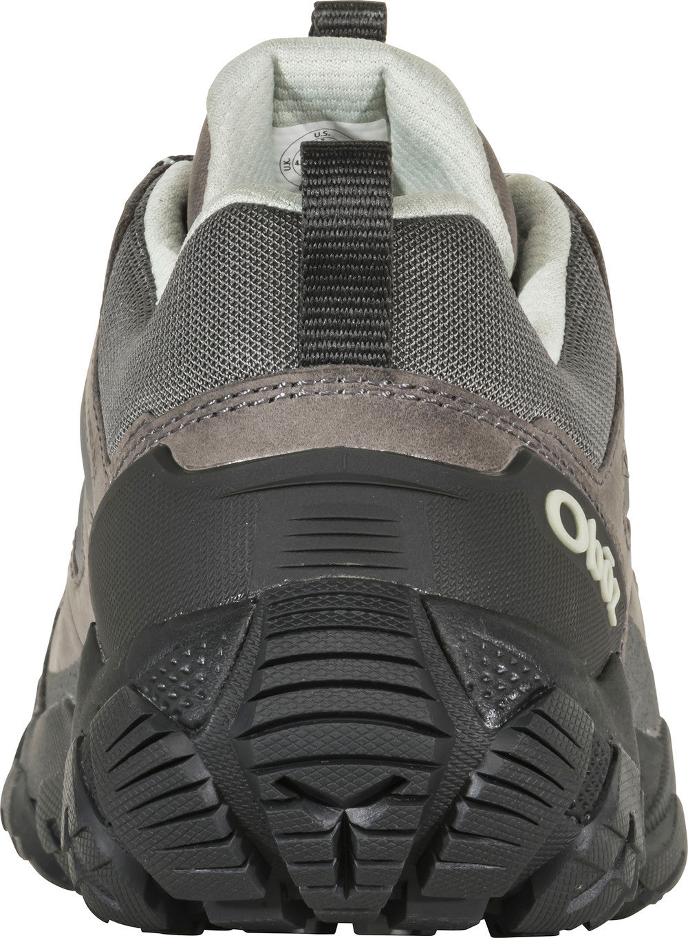 Women's Oboz Sawtooth X Low Waterproof Hiking Shoes in Hazy Gray