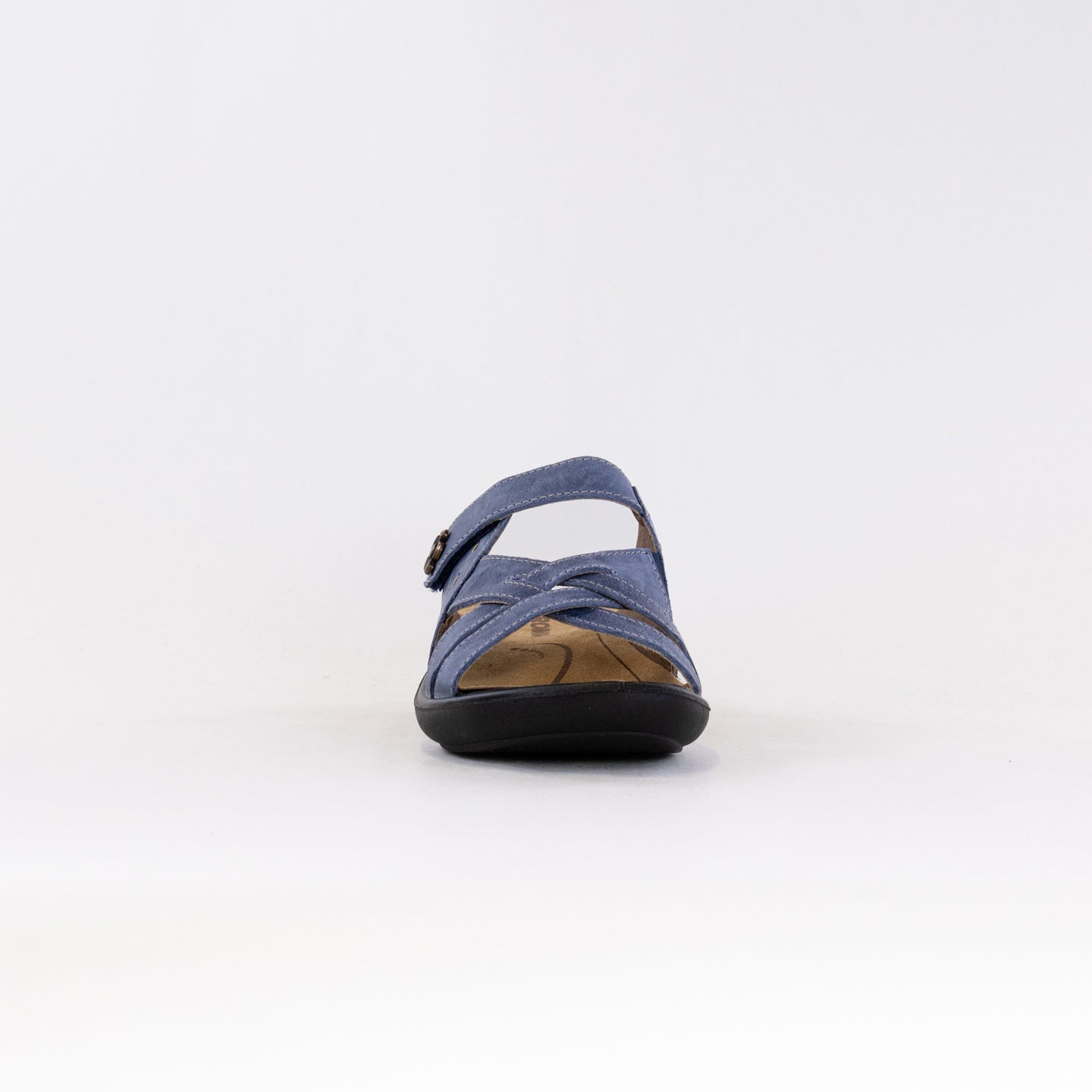 Women's Dark Blue Romika Ibiza 99 Stylish Slide Sandals