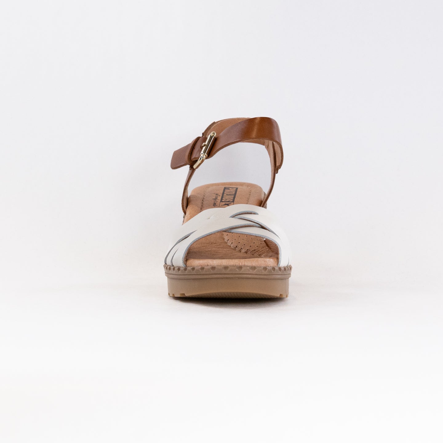 Pikolinos Women's Canarias W8W-1778 Mid Heel Sandals in Nata