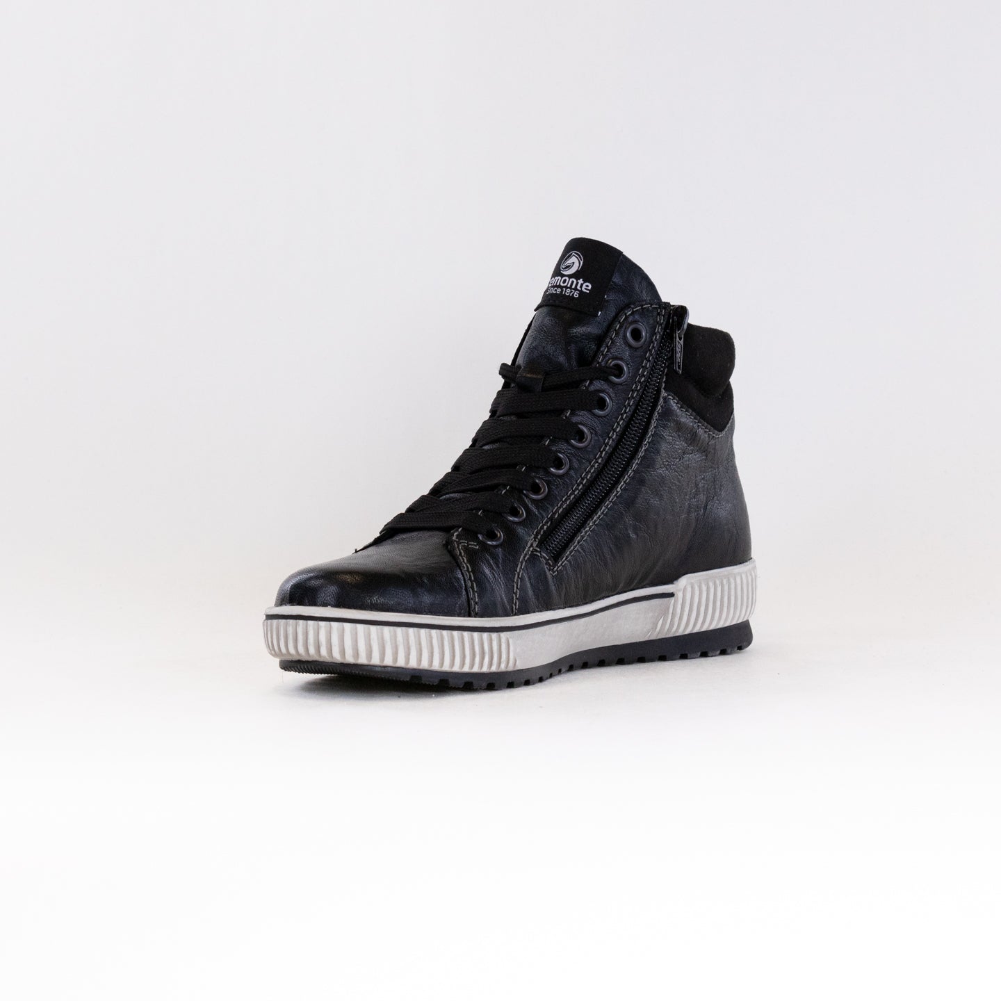 Women's Maditta 72 Waterproof High-Top Remonte Sneakers - Black