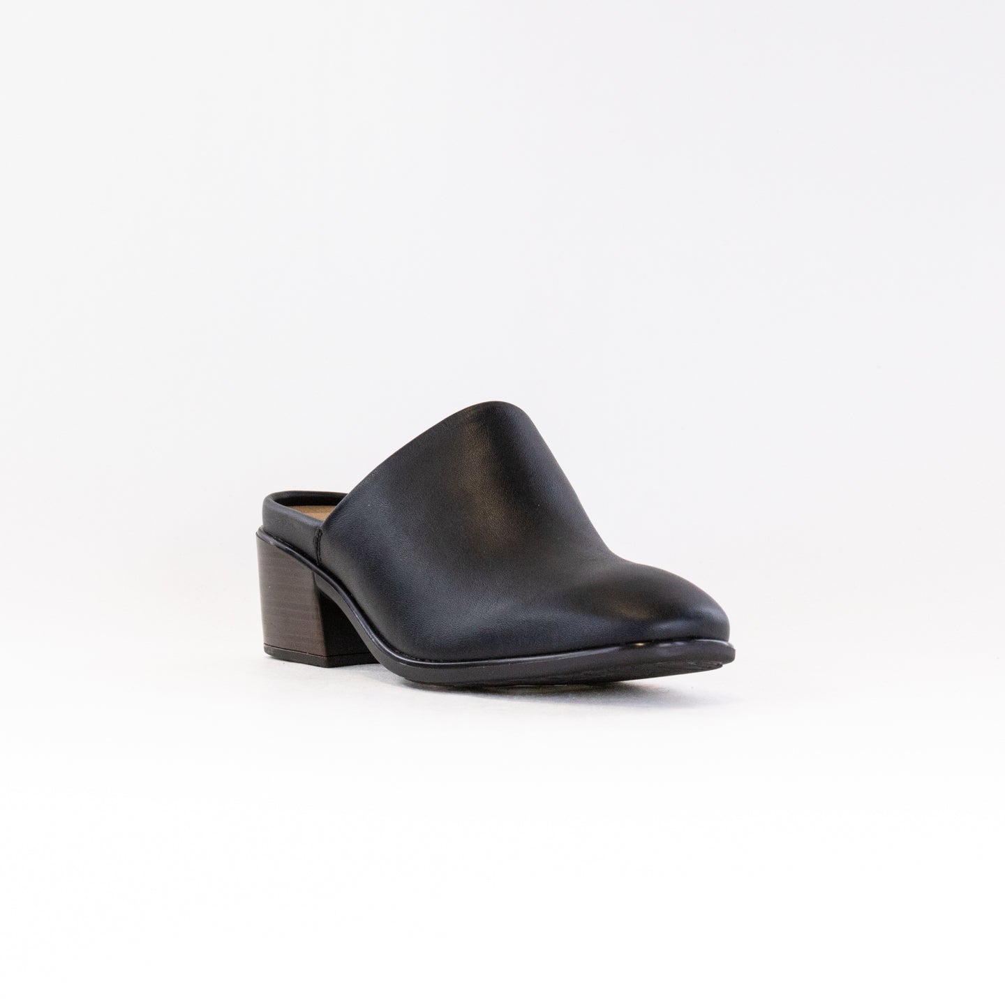 Naot Women's Dedicate Black Jet Leather Stylish Mules