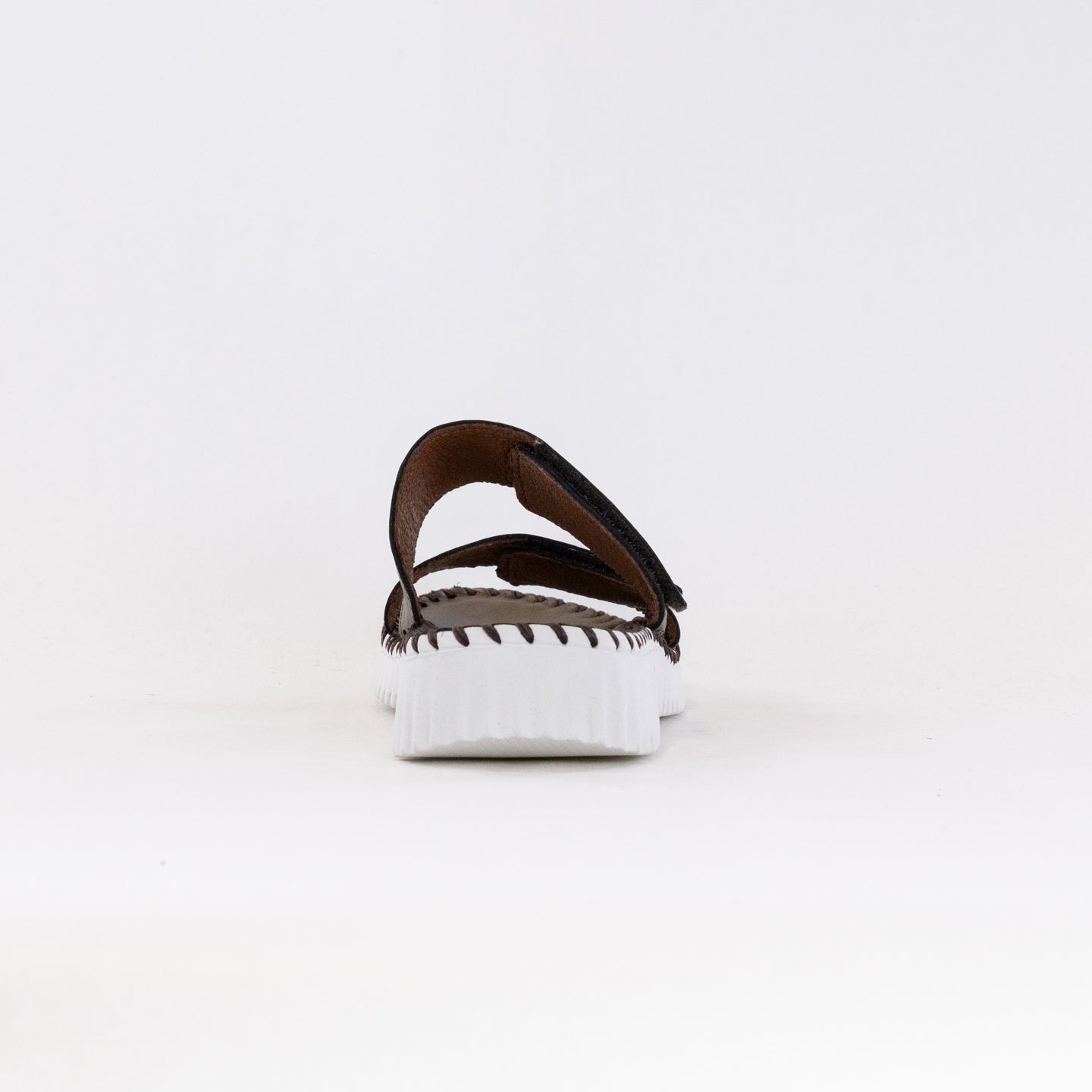 Eric Michael Women's Pewter Leather Angie Sandals - Stylish & Comfortable