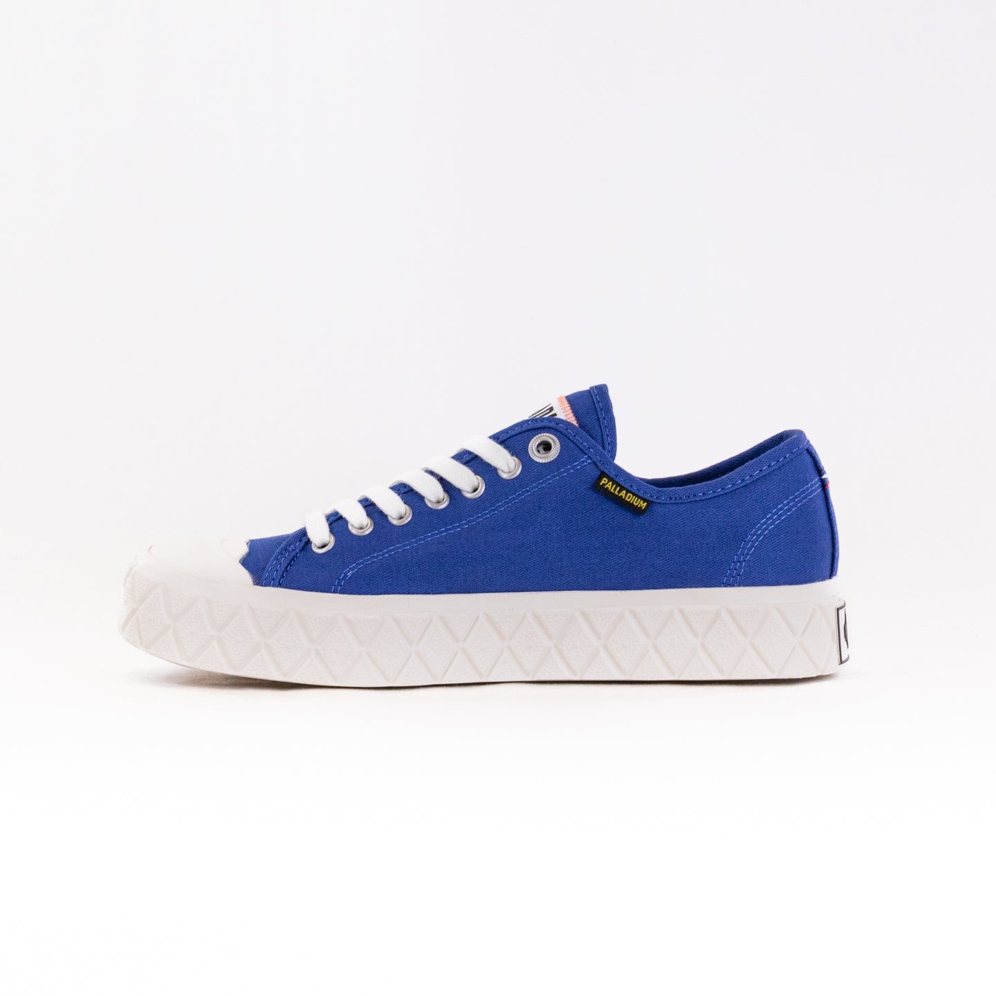 Palladium Women's Retro Blue Palla Ace CVS Organic Low - Cut Canvas Sneakers