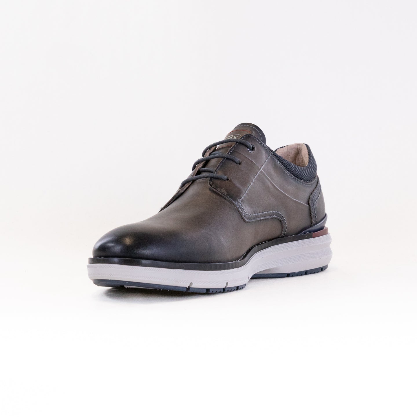 Pikolinos Men's Dark Grey Manacor Plain Toe Comfortable Trainers