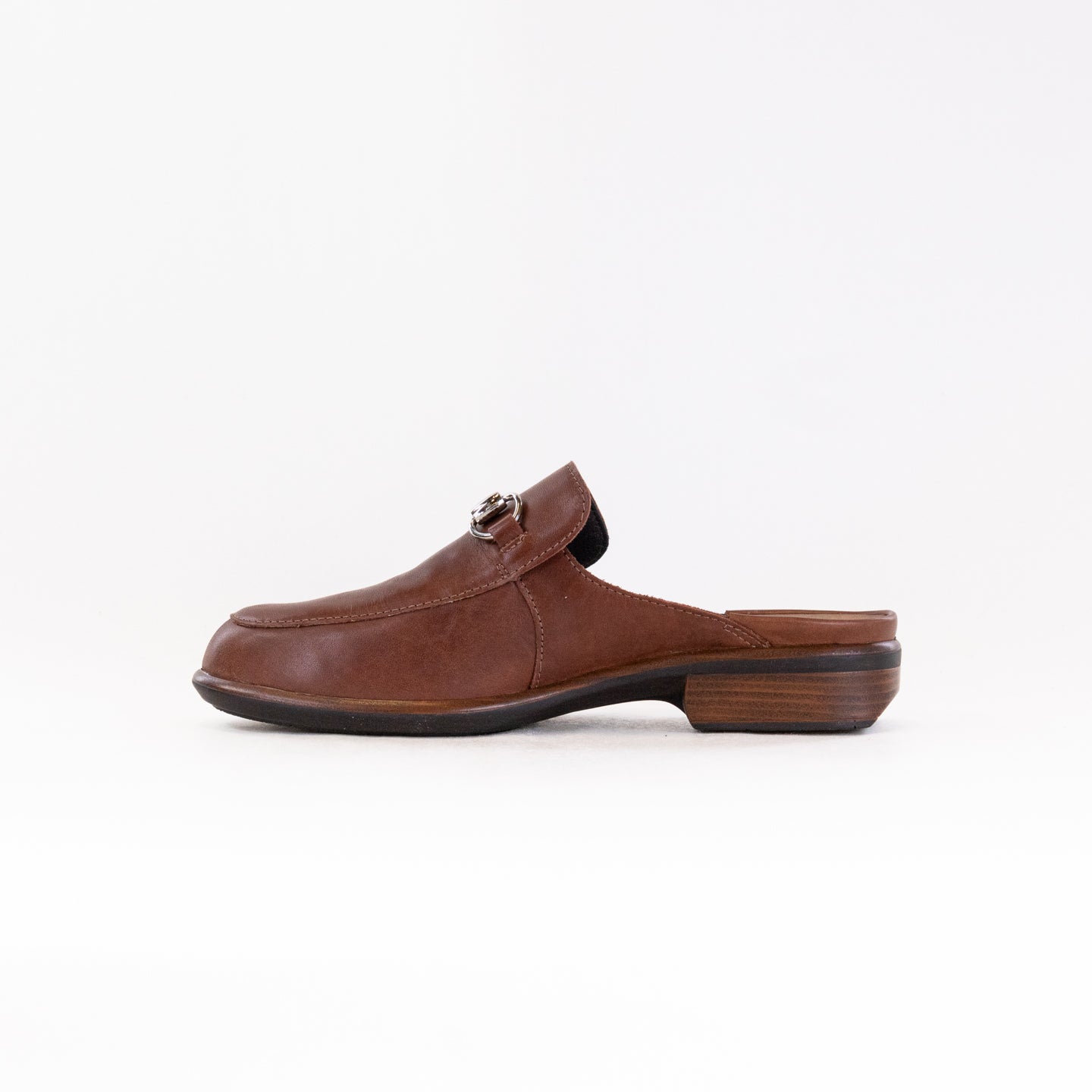 Naot Women's Halny Clogs in Soft Chestnut Leather