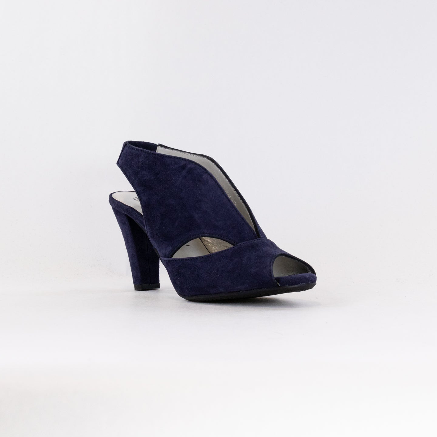 Eric Michael Women's Navy Suede Portugal-made High Heel Shoes - Peru Model