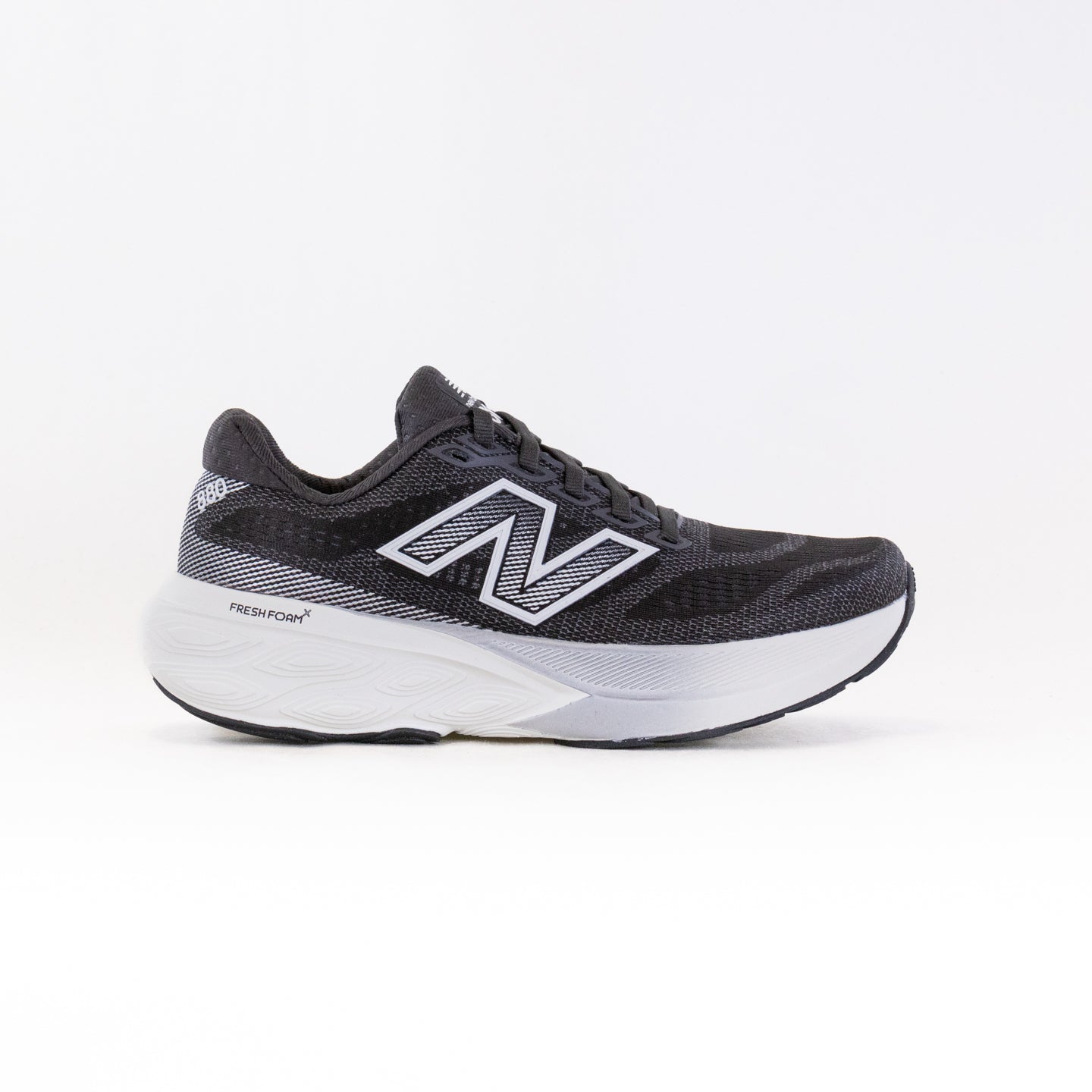 New Balance Women's Fresh Foam X 880V15 Running Shoes - Black and White Colorway