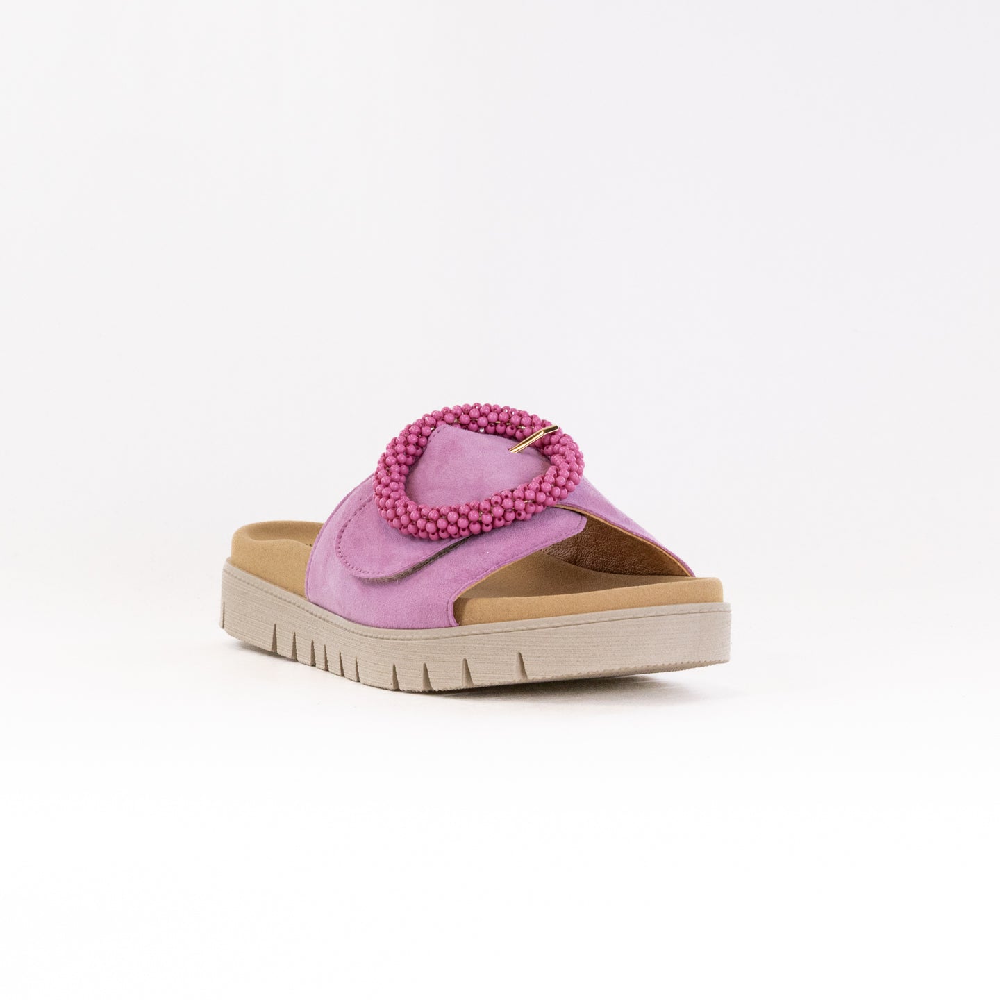 Women's Soft Pink Gabor 63.745 Stylish Sandals with Subtle Heel
