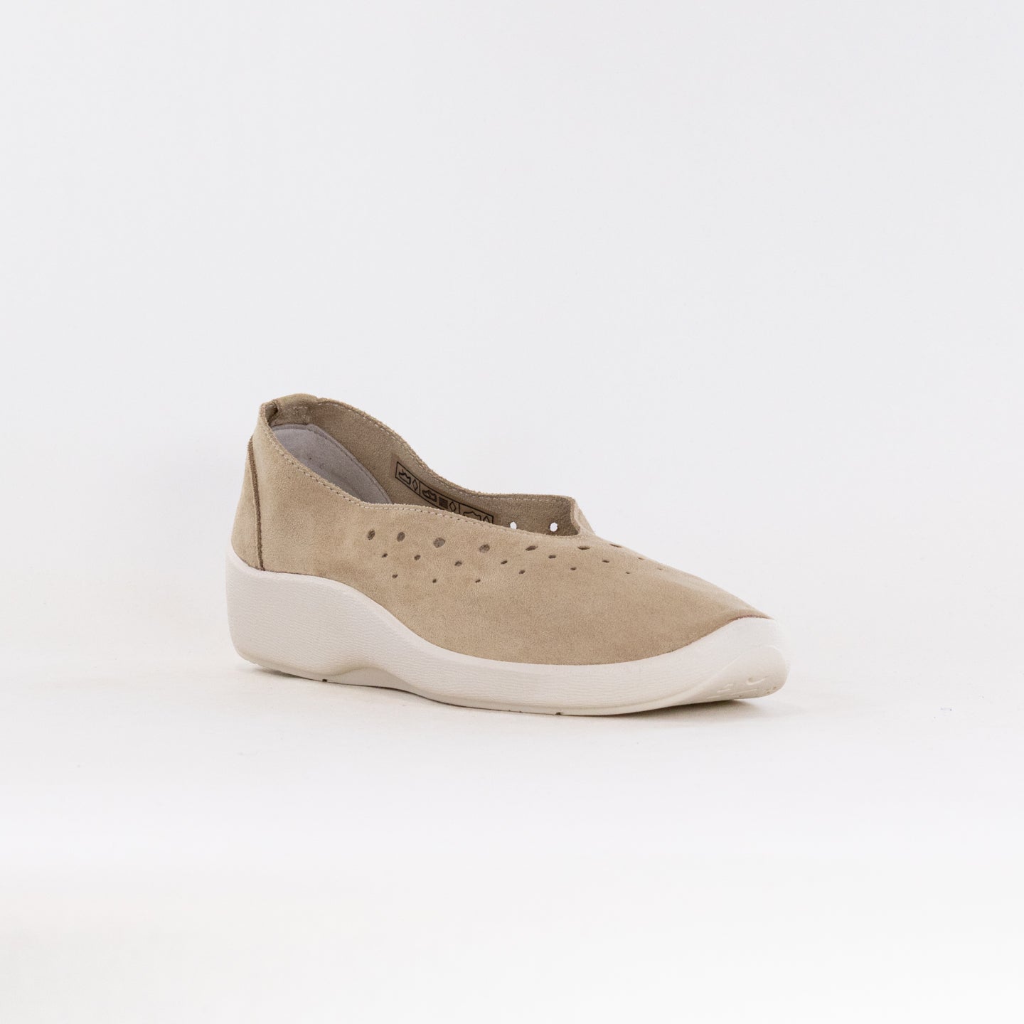 Arcopedico Women's Cezanne Taupe Lightweight Comfortable Slip-on Shoes