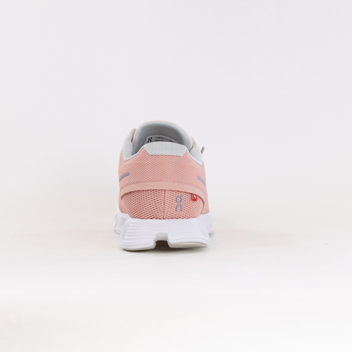 On Women's Cloud 5 Running Shoes - Rose/Shell Colorway