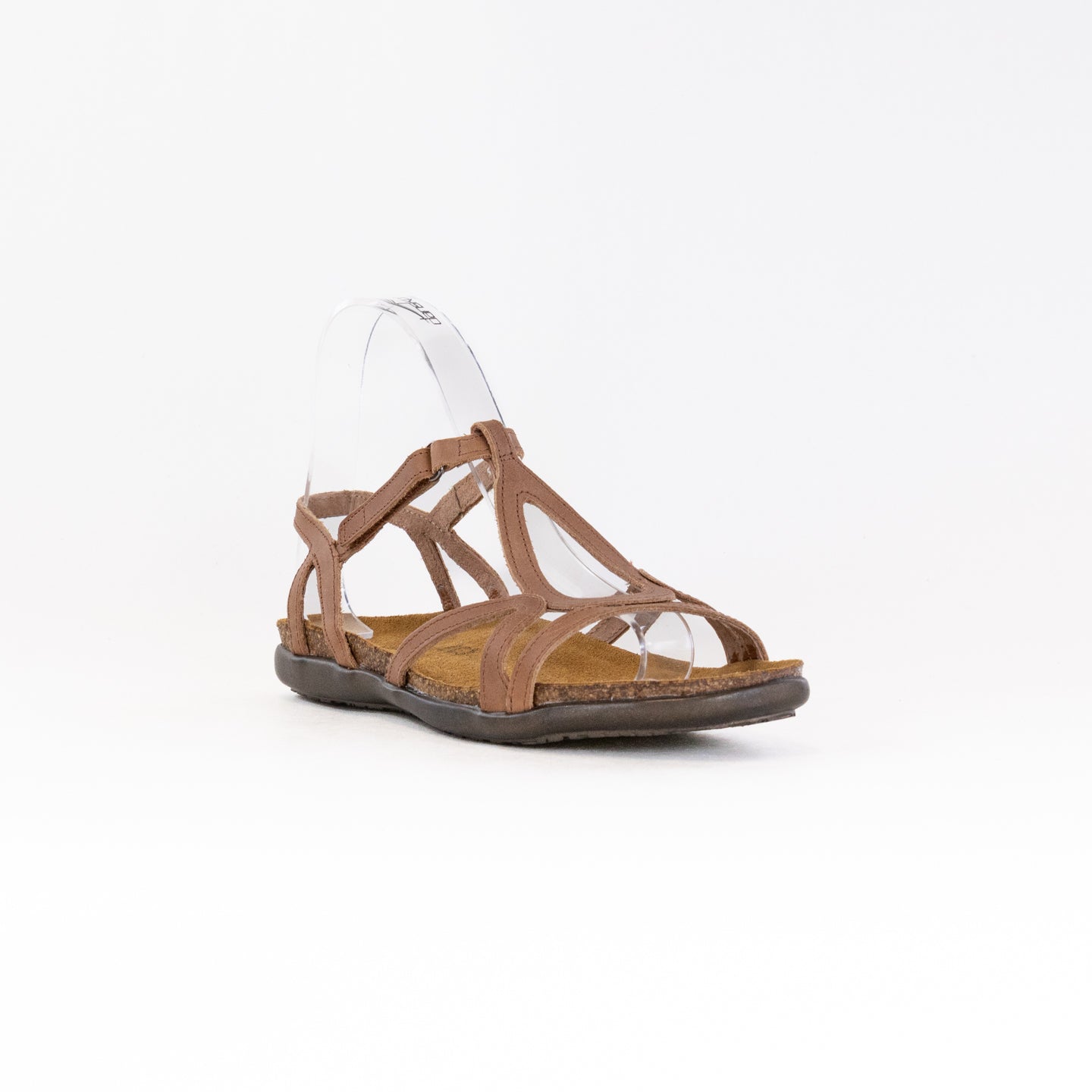 NAOT Women's Dorith Gladiator-Inspired Sandals in Latte Brown Leather