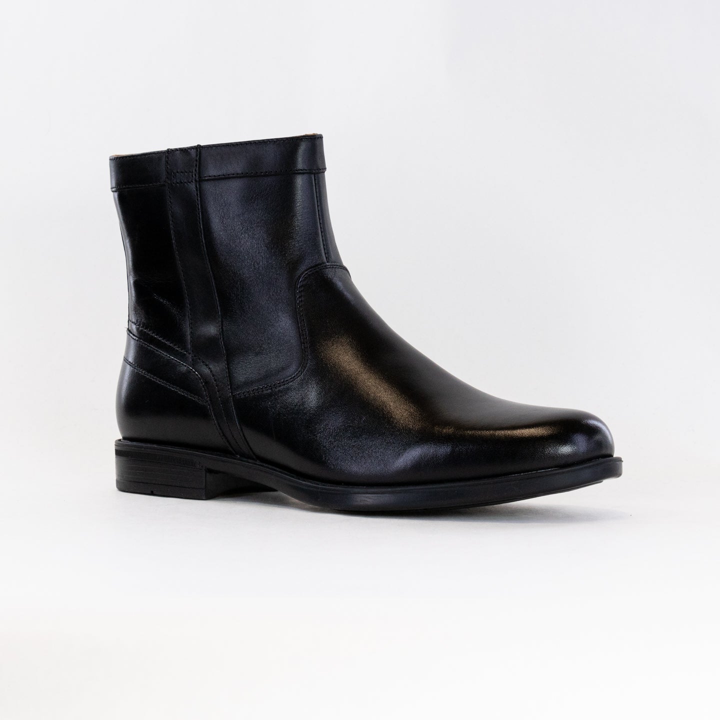 Black Florsheim Men's Midtown Zip Boot with Comfort Features