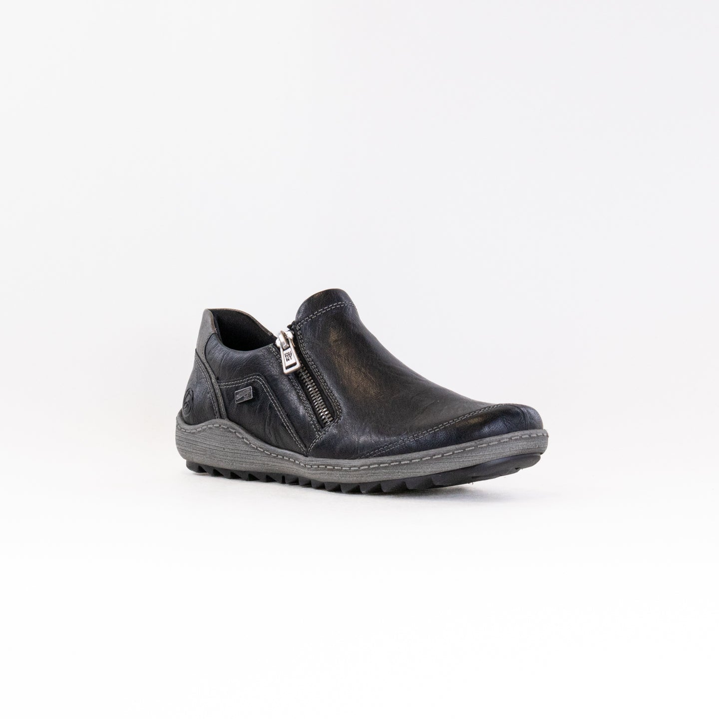 Remonte R1428 Women's Black Zipper-up Comfort Shoes